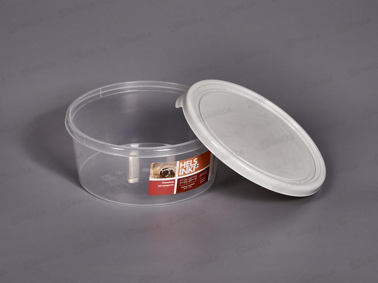 Контейнер для продуктов &quotHELSINKI&quot 0,5л круглый РТ143311024 *28