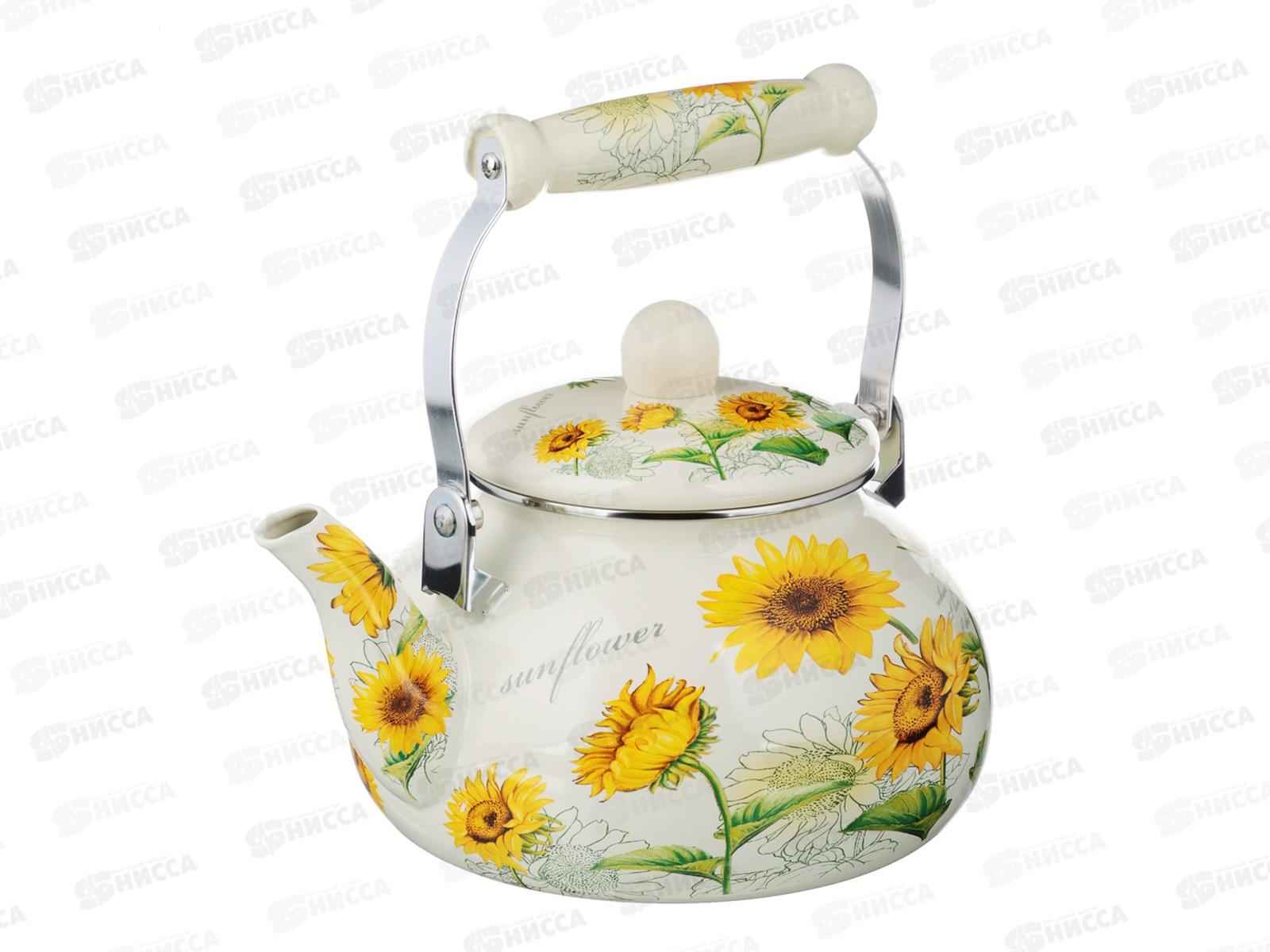 Чайник 2,5л &quotПодсолнухи&quot индукция 894-524 г