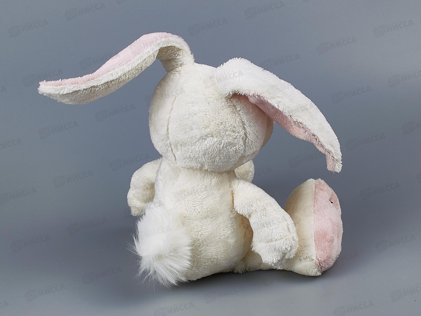 Мягкая игрушка №344-14 Зайка с морковкой, 25см