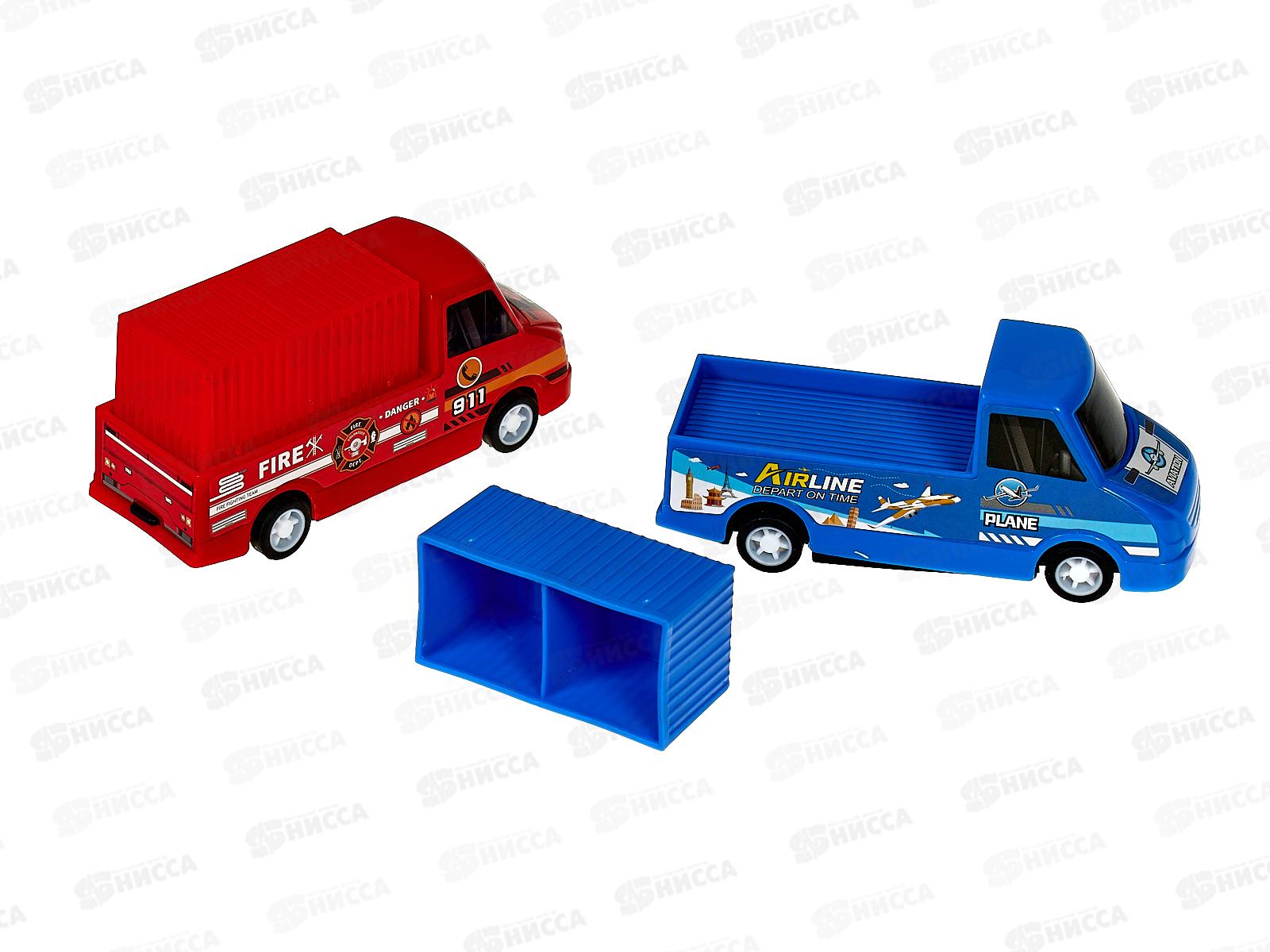 Набор спецтехники №399-754G, 6шт, пакет 23*18