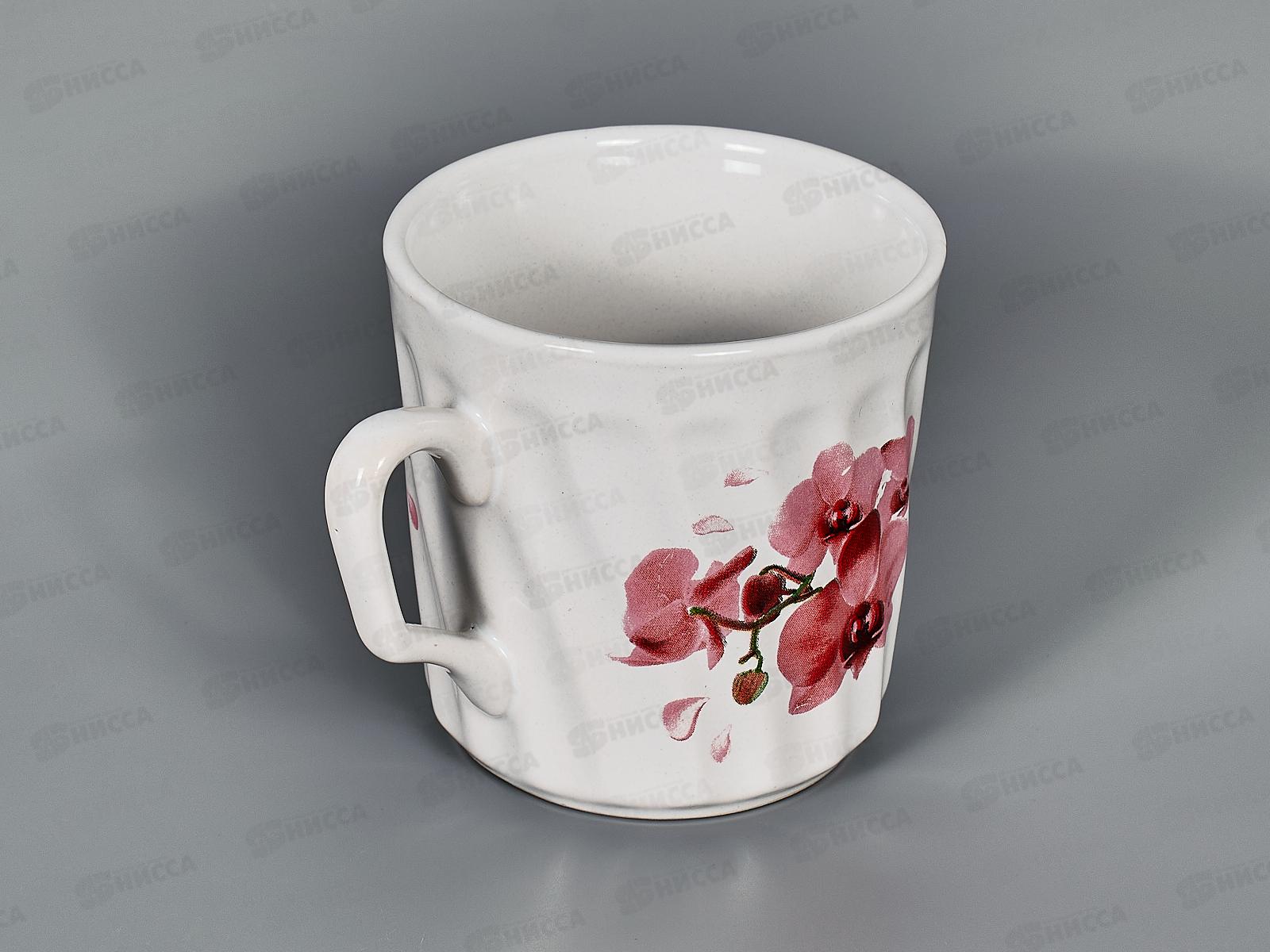 Кружка 250мл 250-88837н Орхидея *12/48