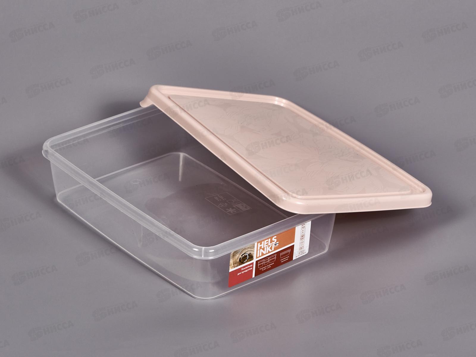 Контейнер для продуктов &quotHELSINKI&quot 0,9л прямоугольный РТ143511040