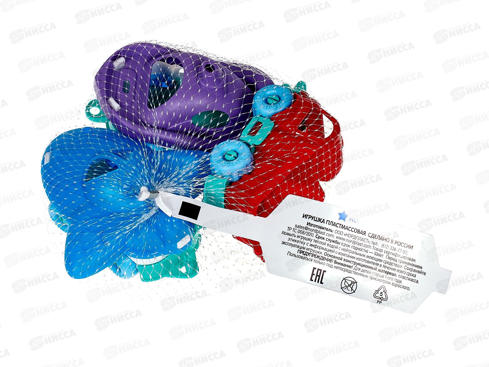 Набор мини транспорт (самолетик, грузовичок, катер) 480605  *16