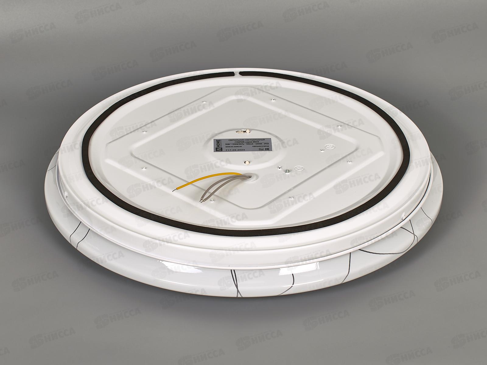 Светильник светодиодный inHOME DECO ГЛОРИЯ 36Вт 4000К 300мм  *10