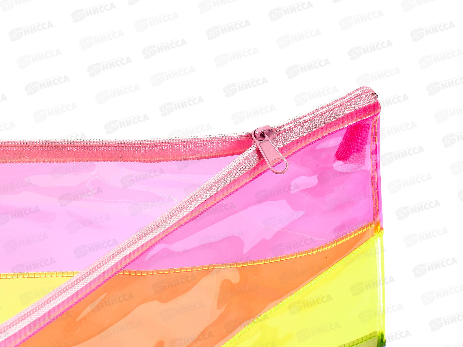 Папка пластиковая Darvish А4 на молнии, DV-12496 *30