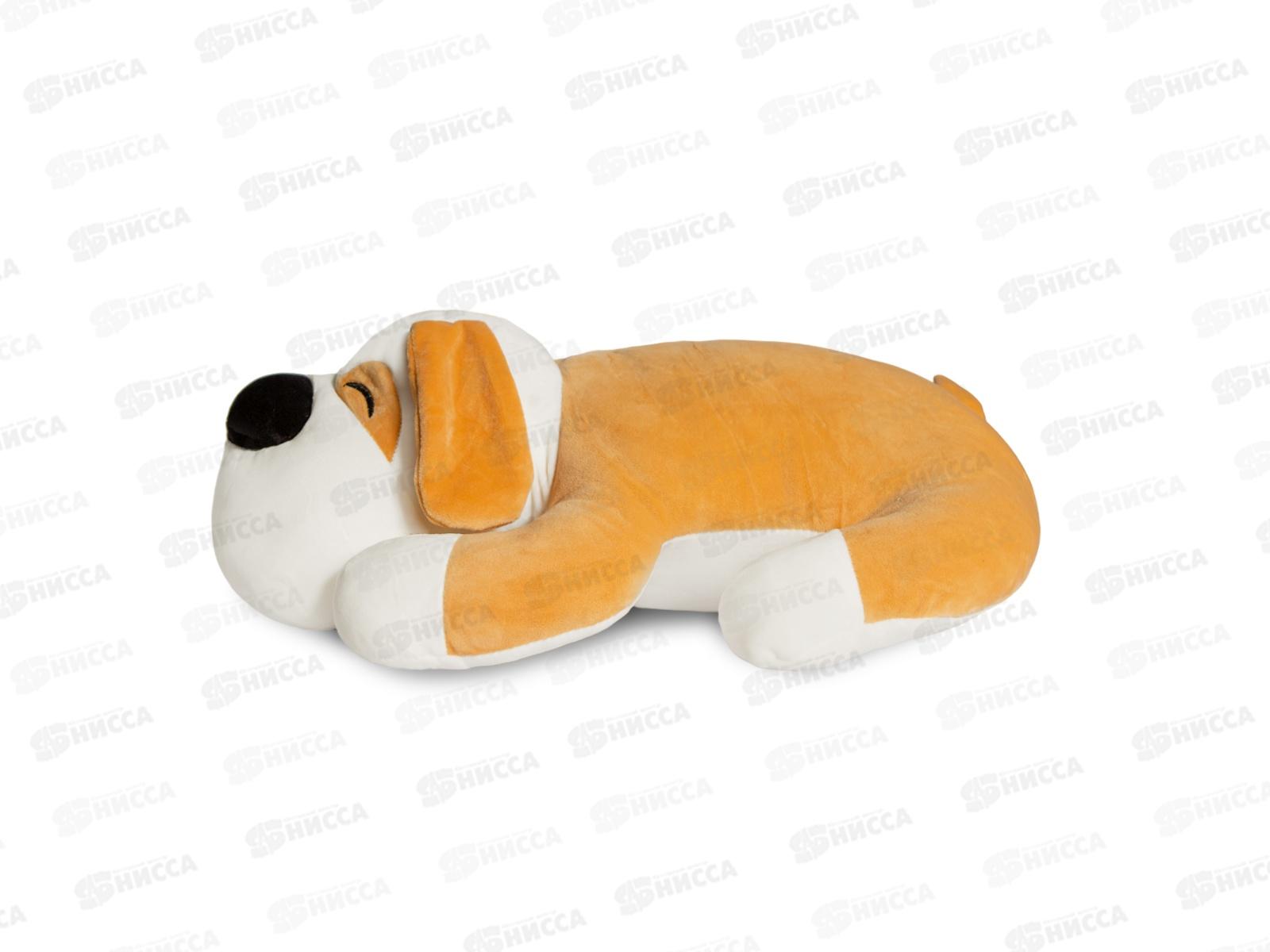 Собака лежачая рыжая, 60см, 300523-5-2-60 Maxitoys