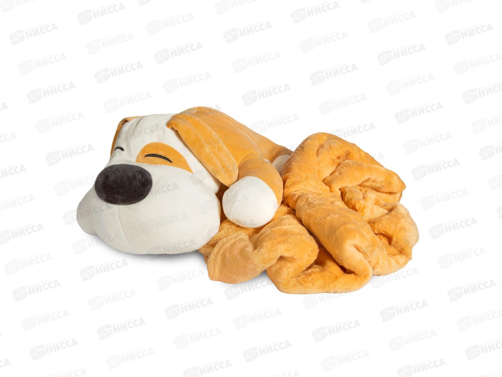 Собака лежачая рыжая, 60см, 300523-5-2-60 Maxitoys