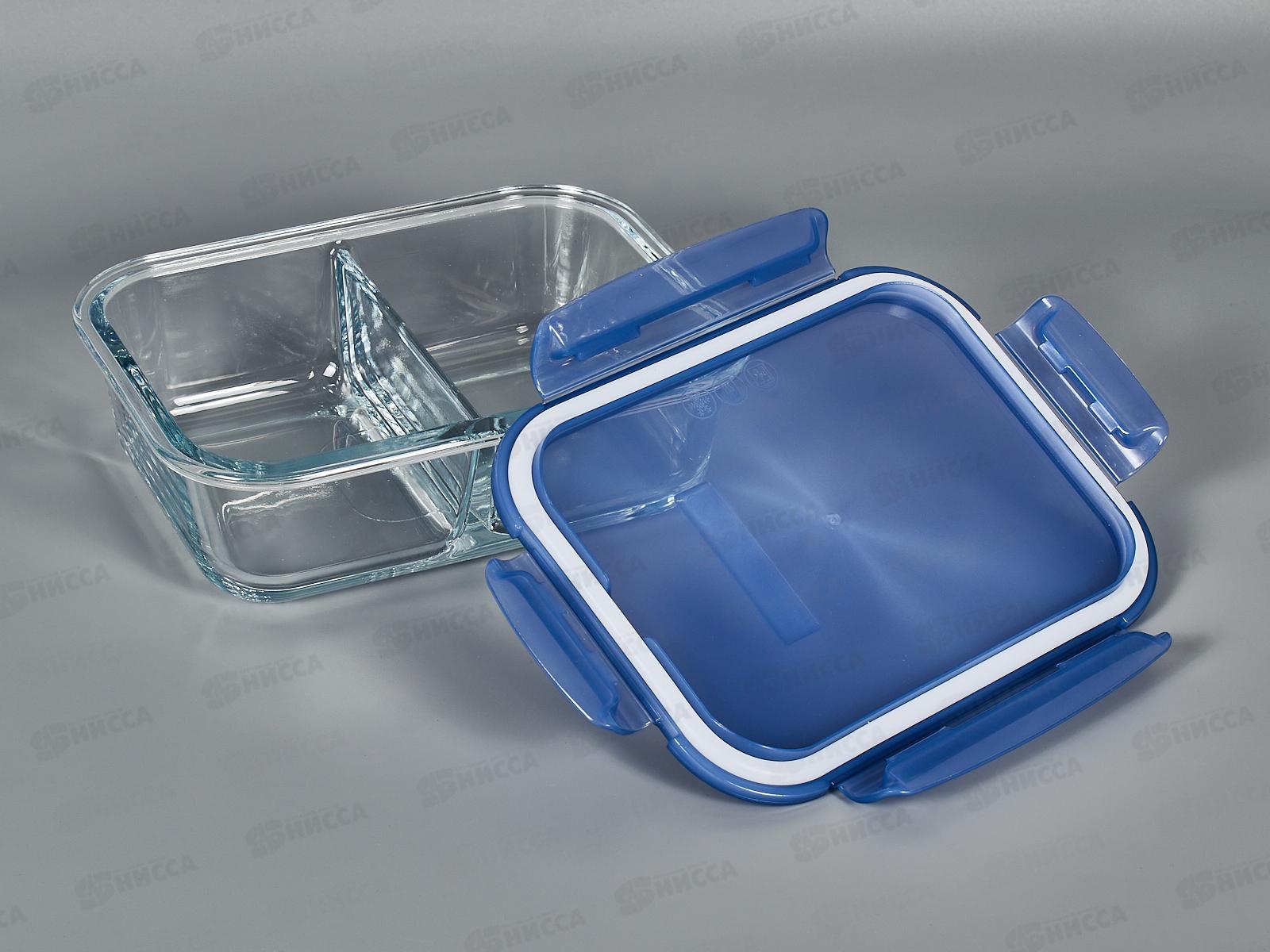 Контейнер Lockie&Lock Food 630мл с синей крышкой 1010мл 530286BL