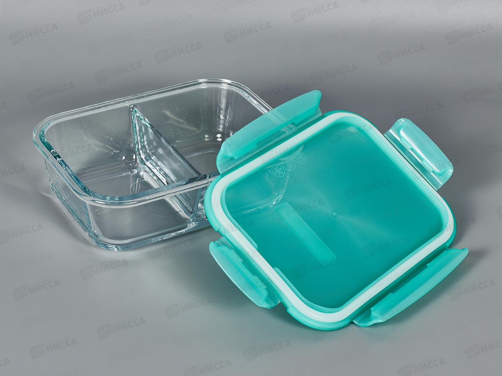 Контейнер Lockie&Lock Food 630мл с зеленой крышкой 1010мл 530286GR