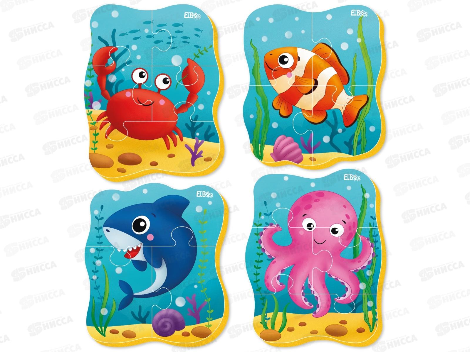 Мягкие пазлы &quotМорские жители&quot ЕТ02-024