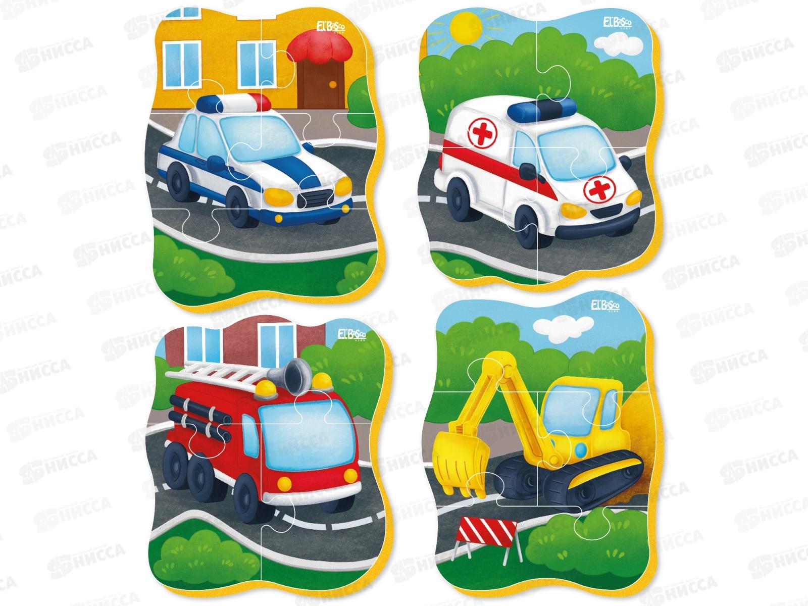 Мягкий пазл &quotПолезные машины&quot ЕТ02-027