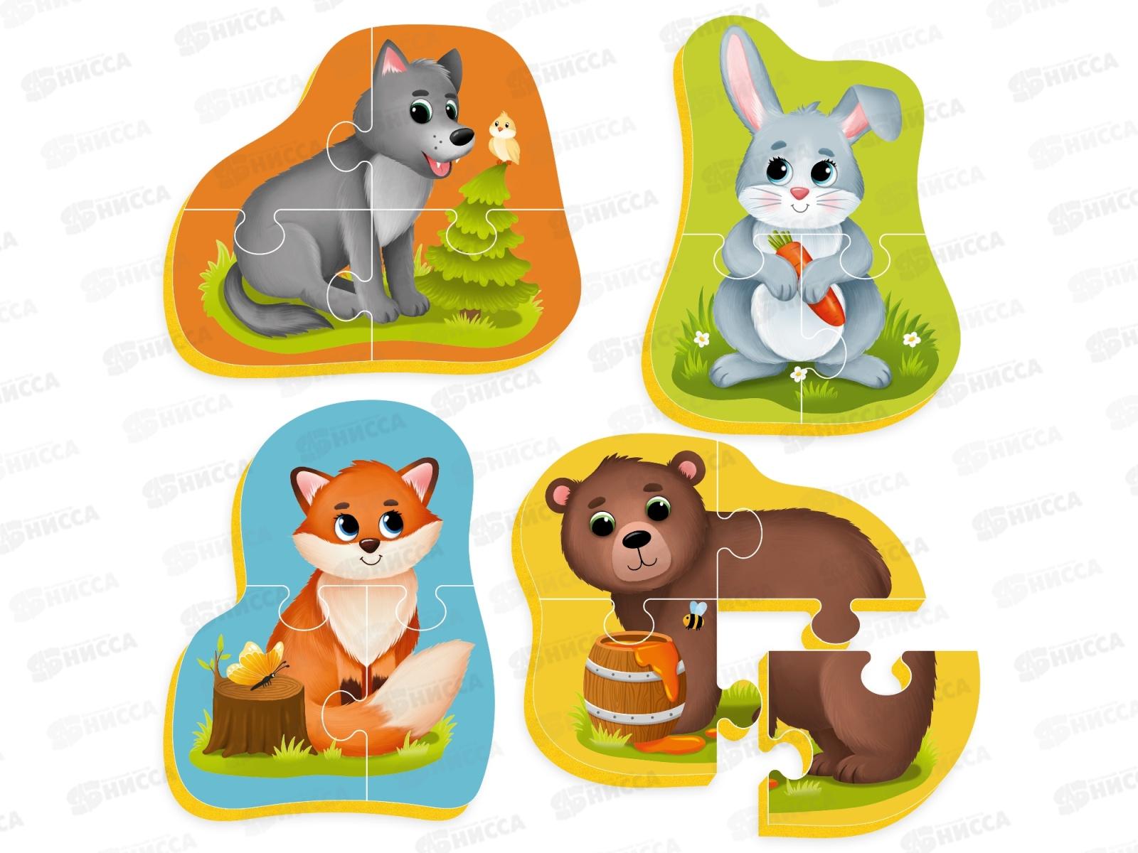 Мягкие пазлы &quotЛесные жители&quot ЕТ02-003