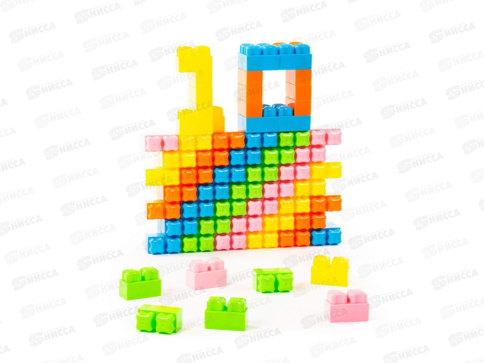 Конструктор &quotМалютка&quot 130 элементов 49391 в пакете  *15