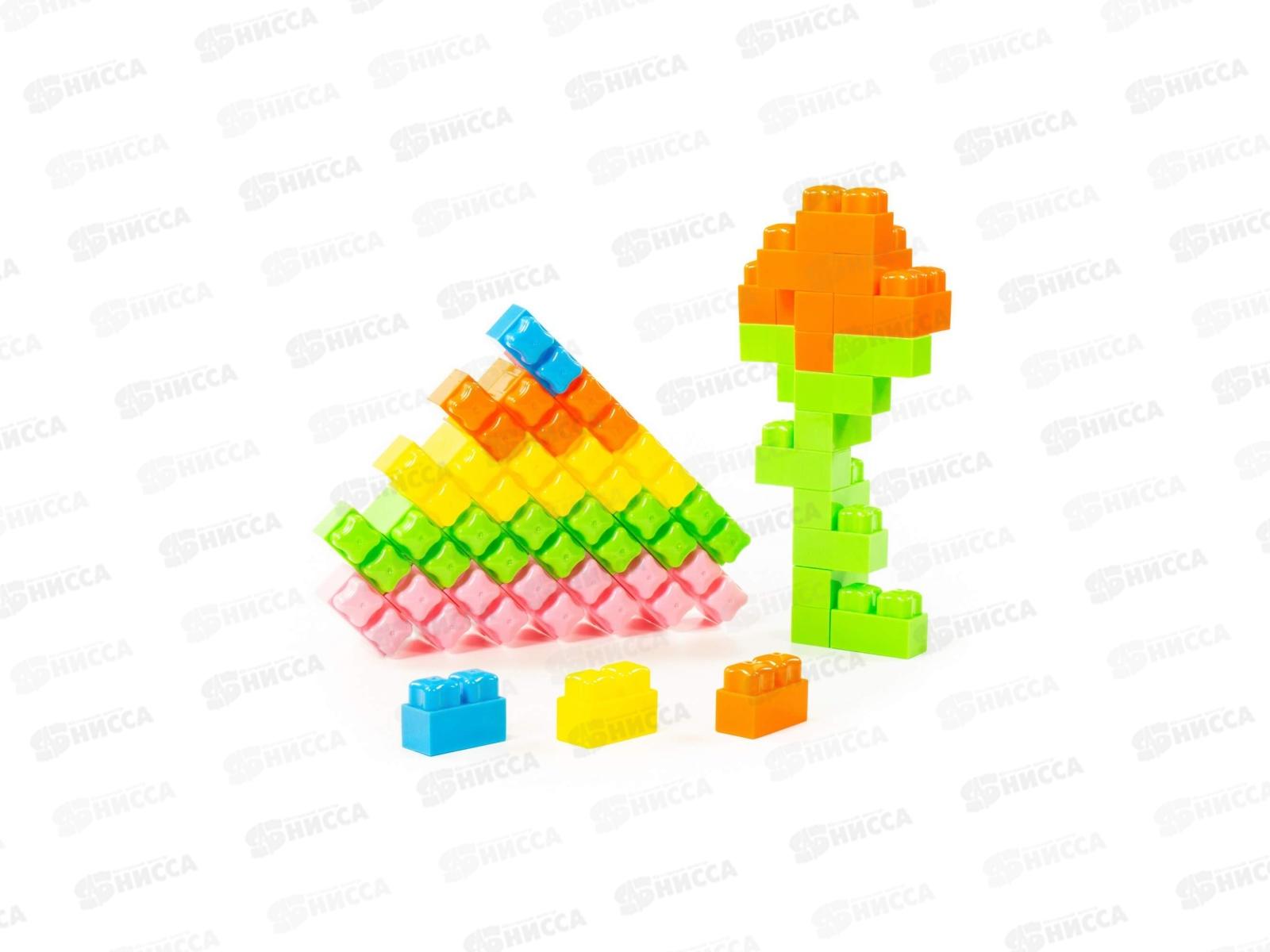 Конструктор &quotМалютка&quot 130 элементов 49391 в пакете  *15