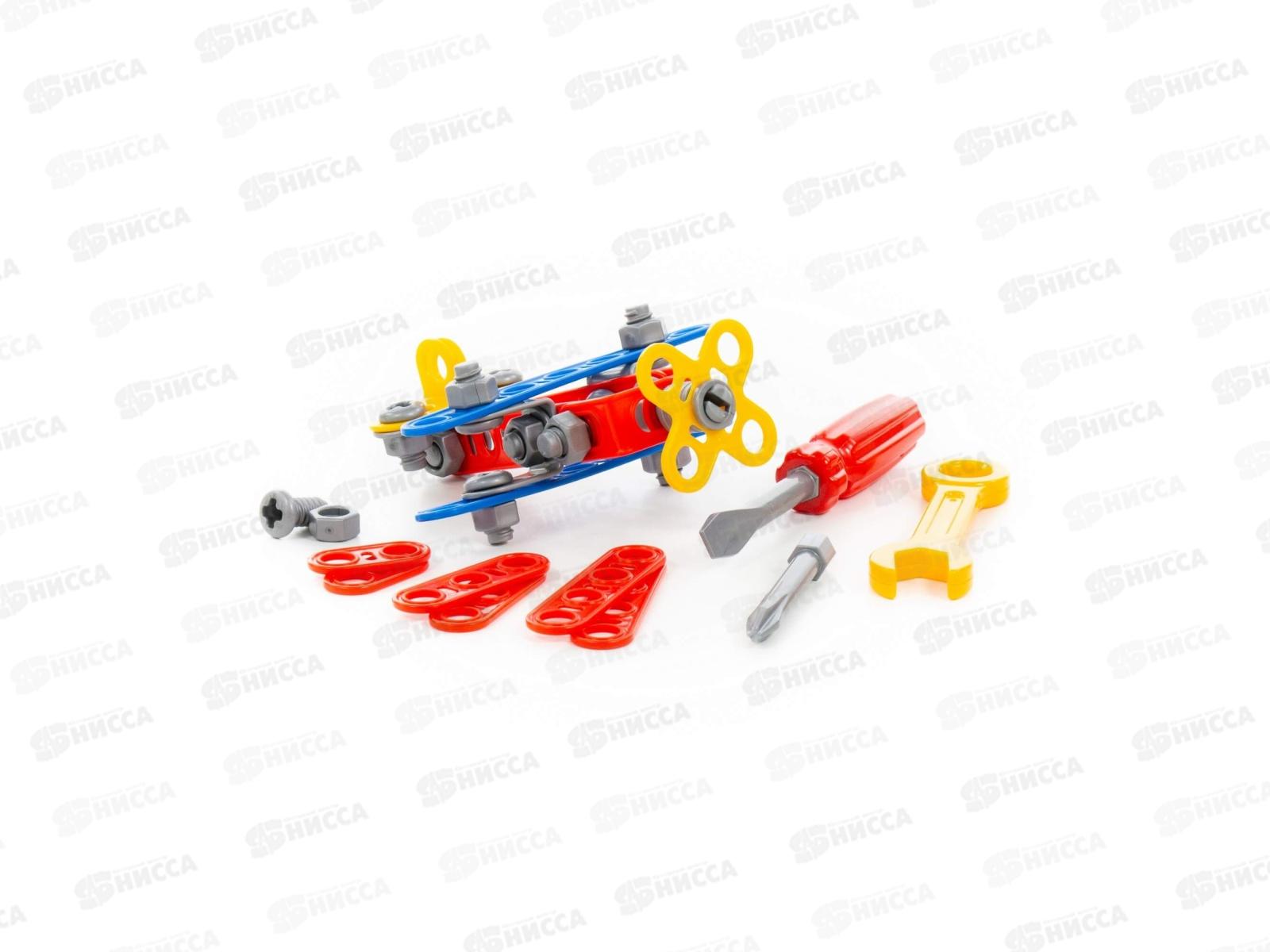 Конструктор &quotИзобретатель&quot 57 элементов 72962 в коробке