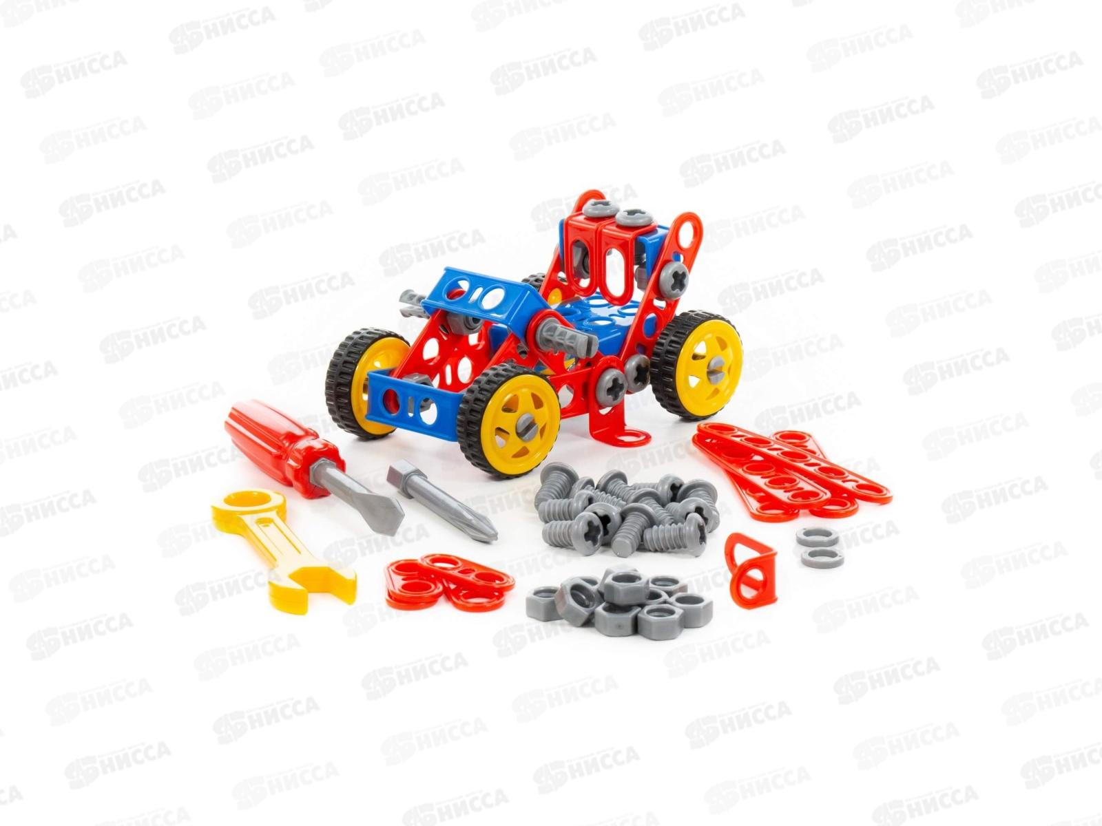 Конструктор &quotИзобретатель&quot 97 элементов 72979 в коробке