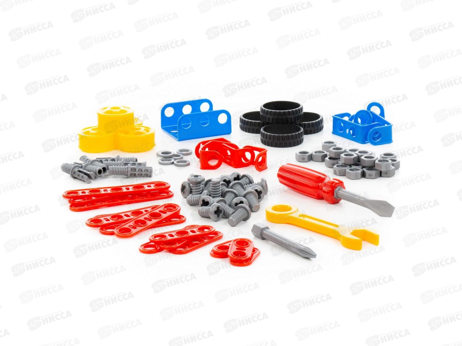 Конструктор &quotИзобретатель&quot 97 элементов 72979 в коробке