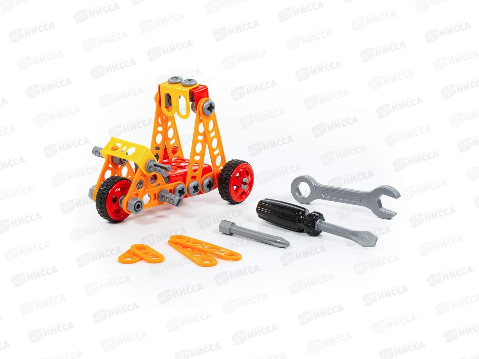 Конструктор &quotИзобретатель&quot-&quotТрицикл №2&quot (74 элемента) 73013 в пакете *12