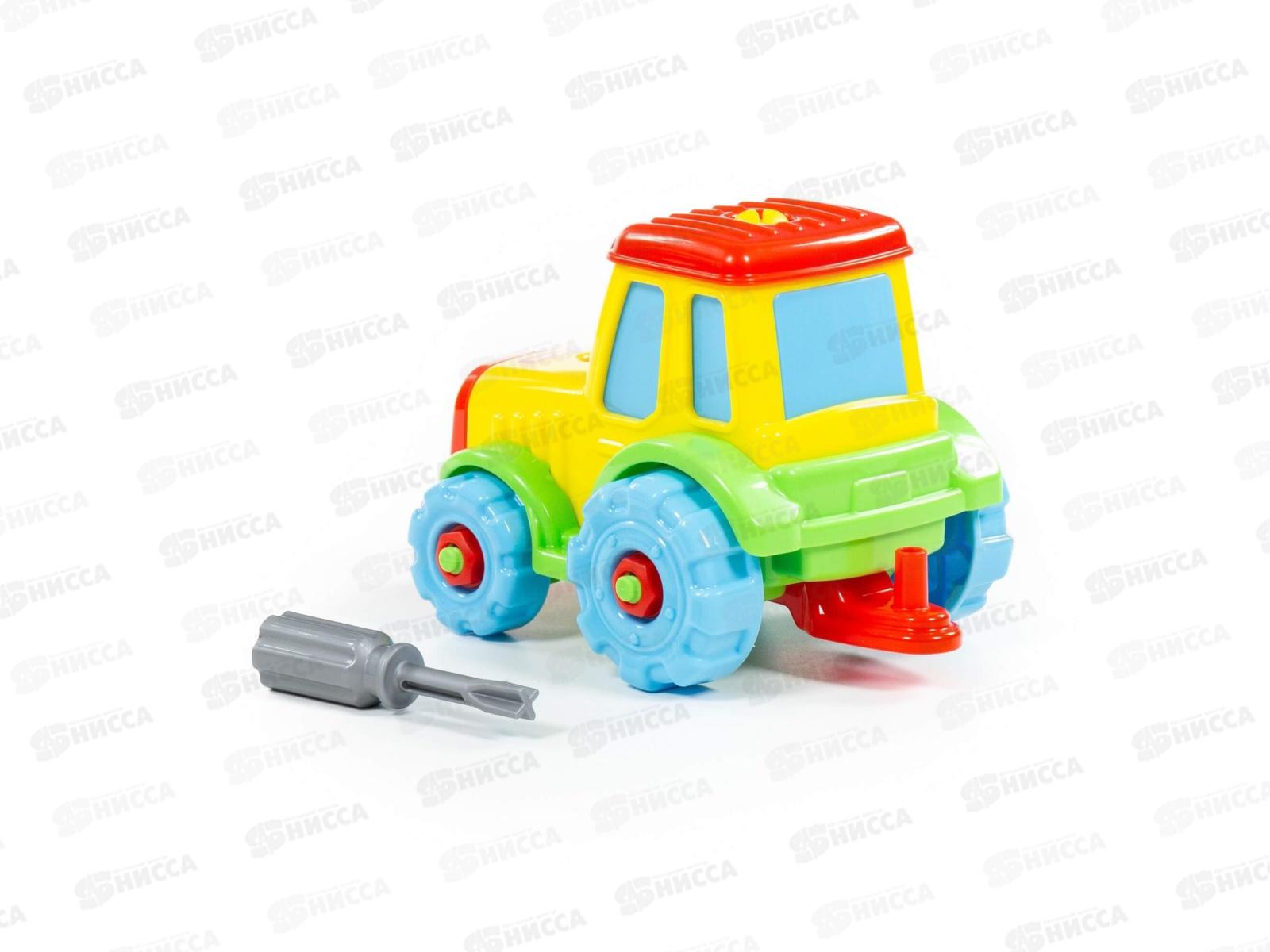 Конструктор-транспорт &quotТрактор&quot (20 элементов), 77769 в пакете *14