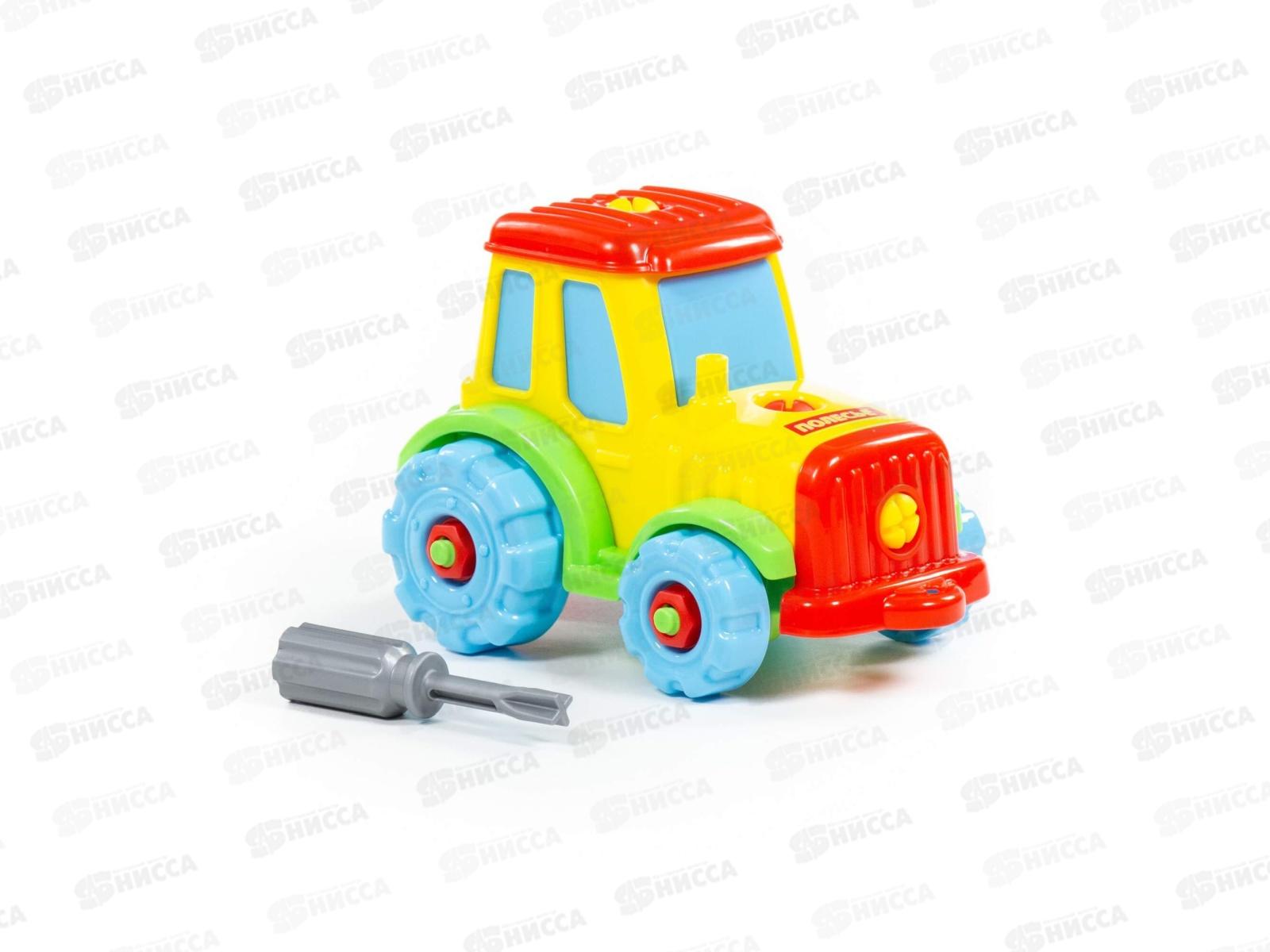 Конструктор-транспорт &quotТрактор&quot (20 элементов), 77769 в пакете *14