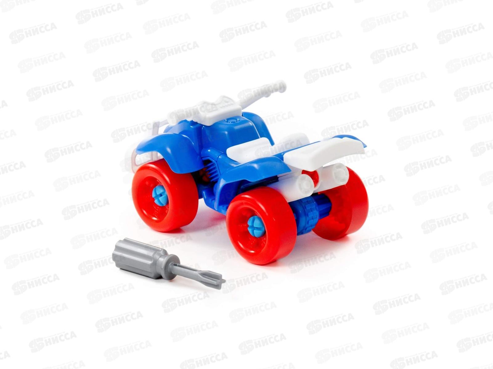 Конструктор-транспорт &quotКвадроцикл&quot (24 элемента), 87904 в пакете *12