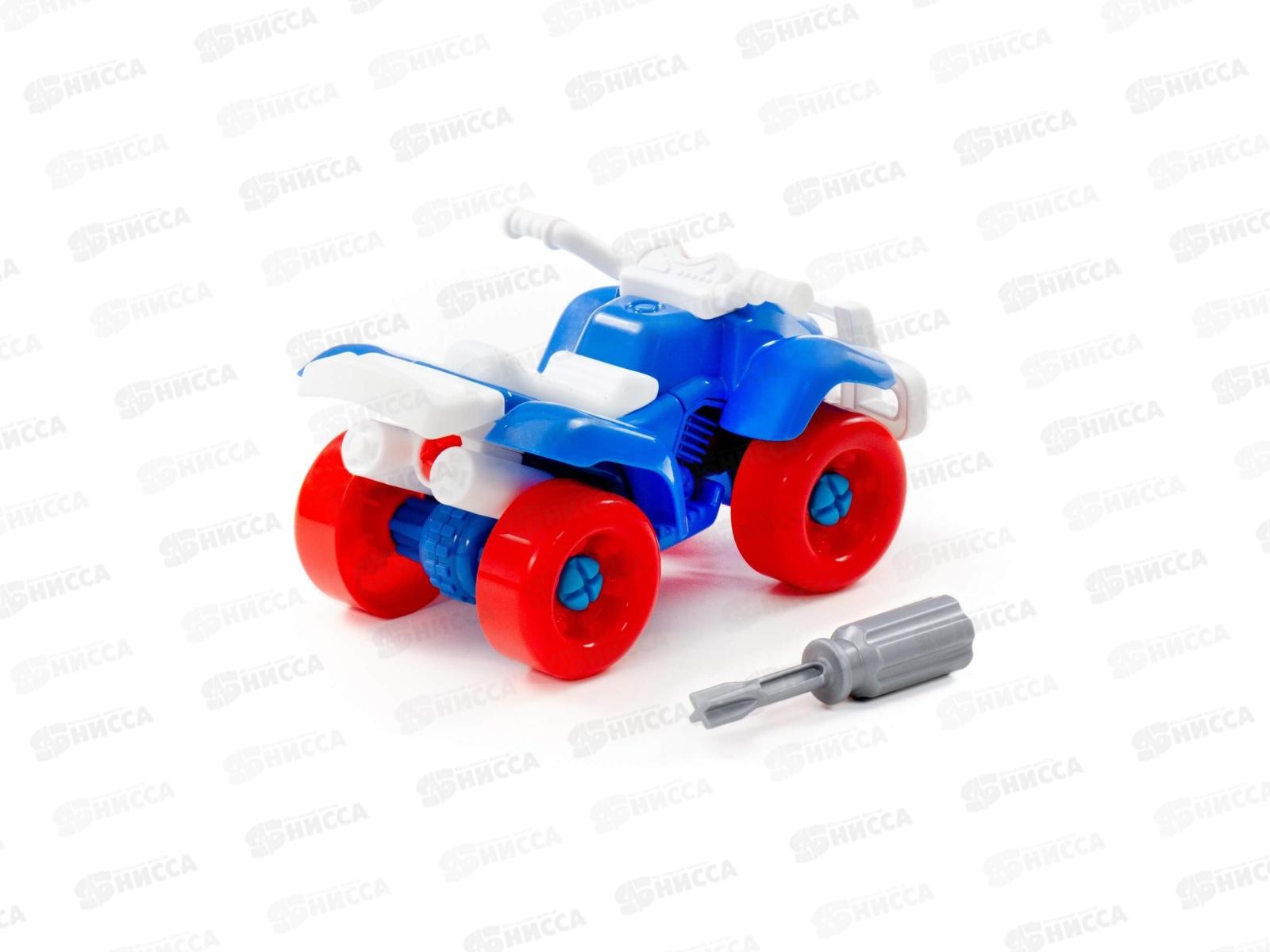 Конструктор-транспорт &quotКвадроцикл&quot (24 элемента), 87904 в пакете *12