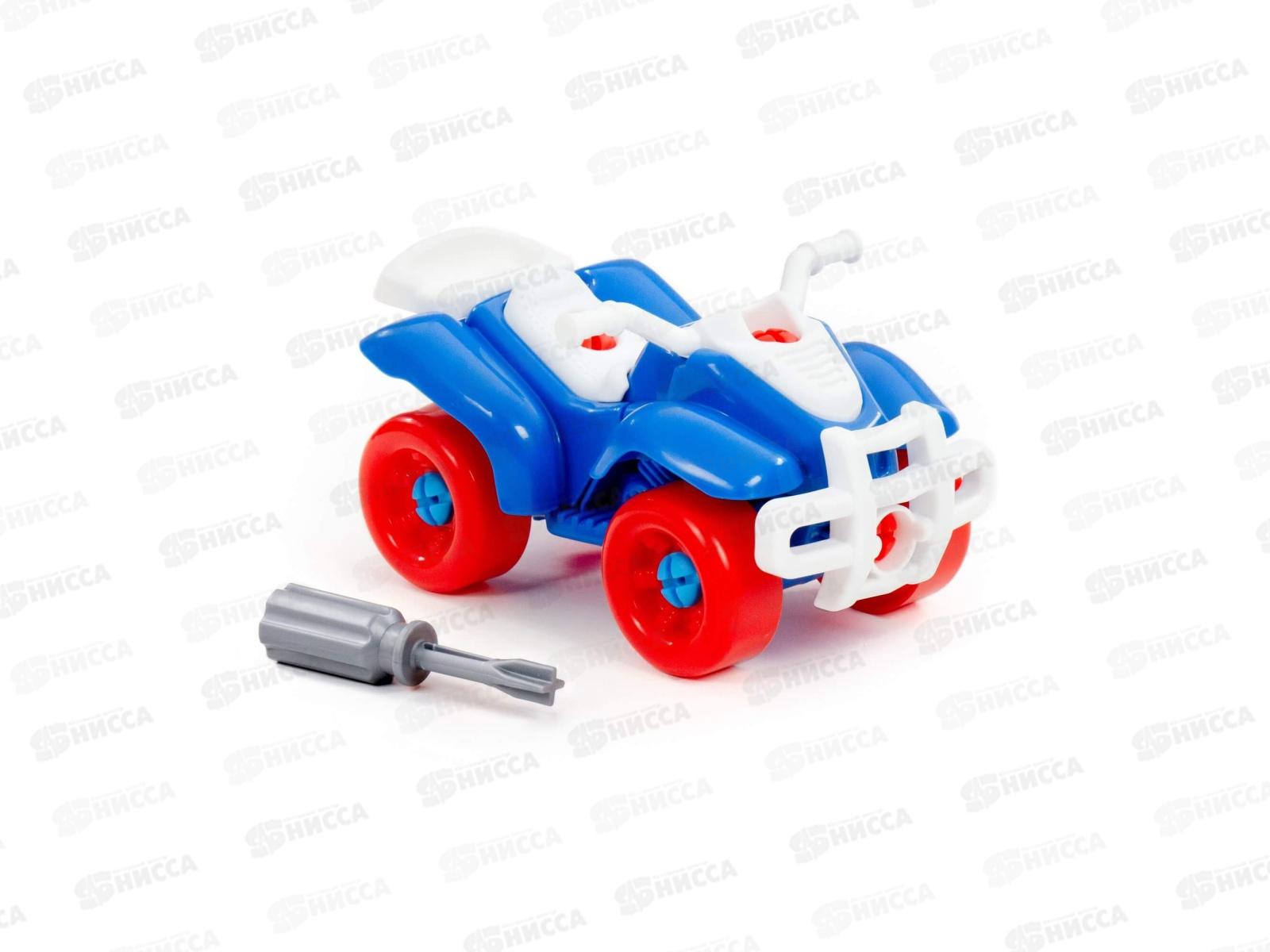 Конструктор-транспорт &quotКвадроцикл&quot (24 элемента), 87904 в пакете *12