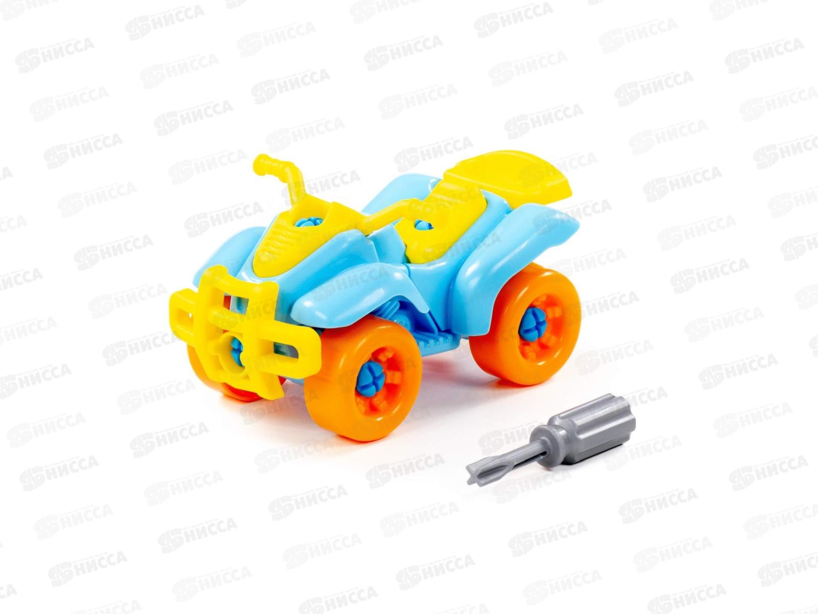 Конструктор-транспорт &quotКвадроцикл&quot (24 элемента), 87904 в пакете *12