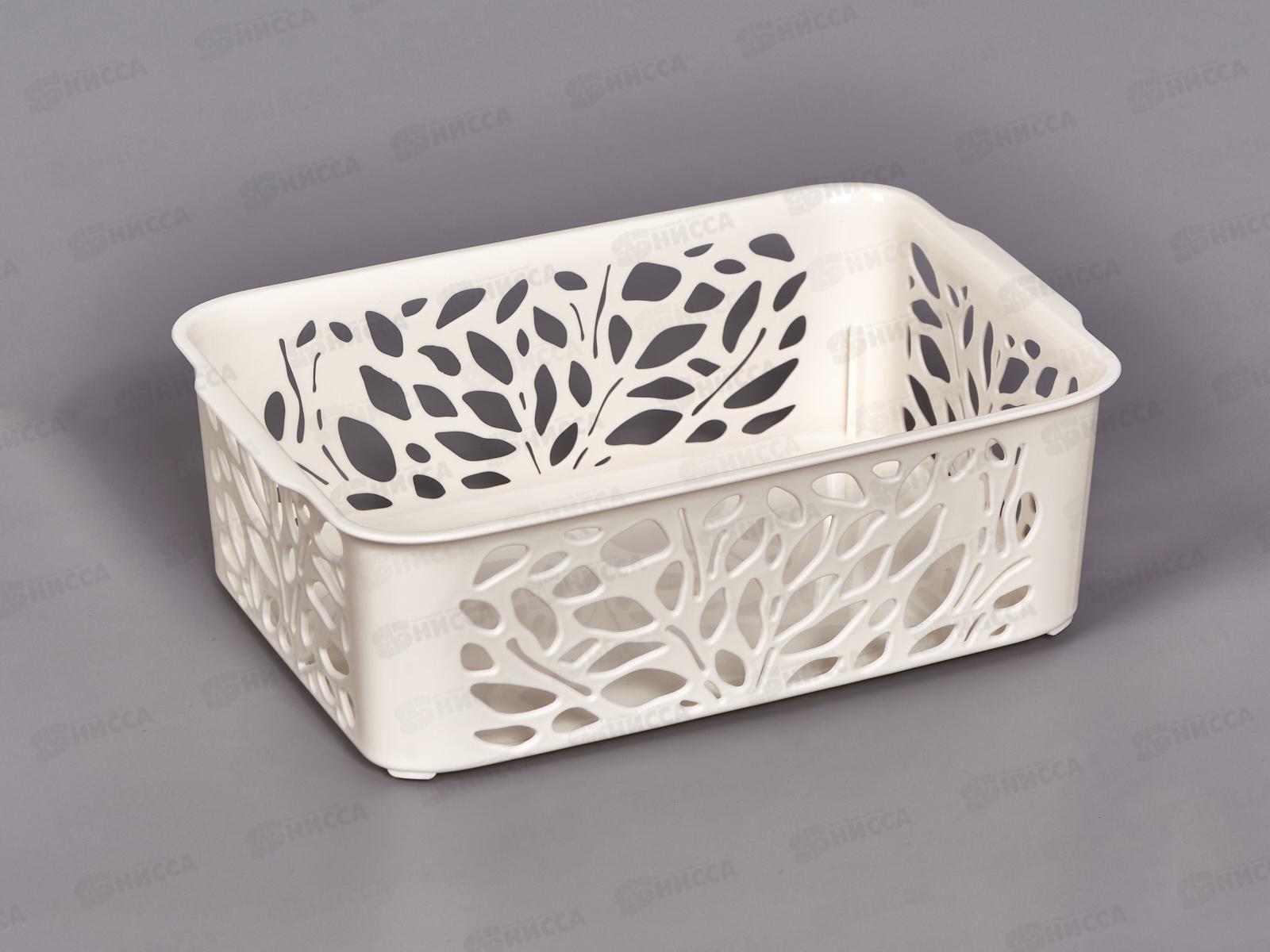 Набор корзин 3шт Leaves молочный С44803 *10