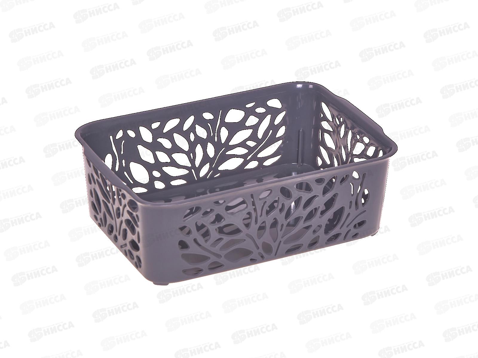 Набор корзин 3шт Leaves серый С44804 *10