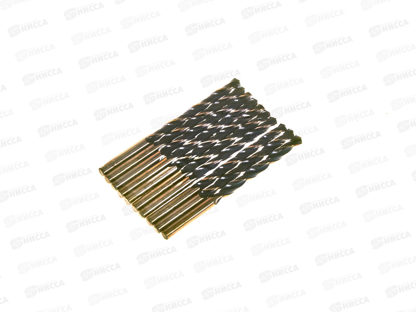 Сверло по металлу 5,5*93*57мм HSS 10шт DIN 338 Kranz KR-91-0620