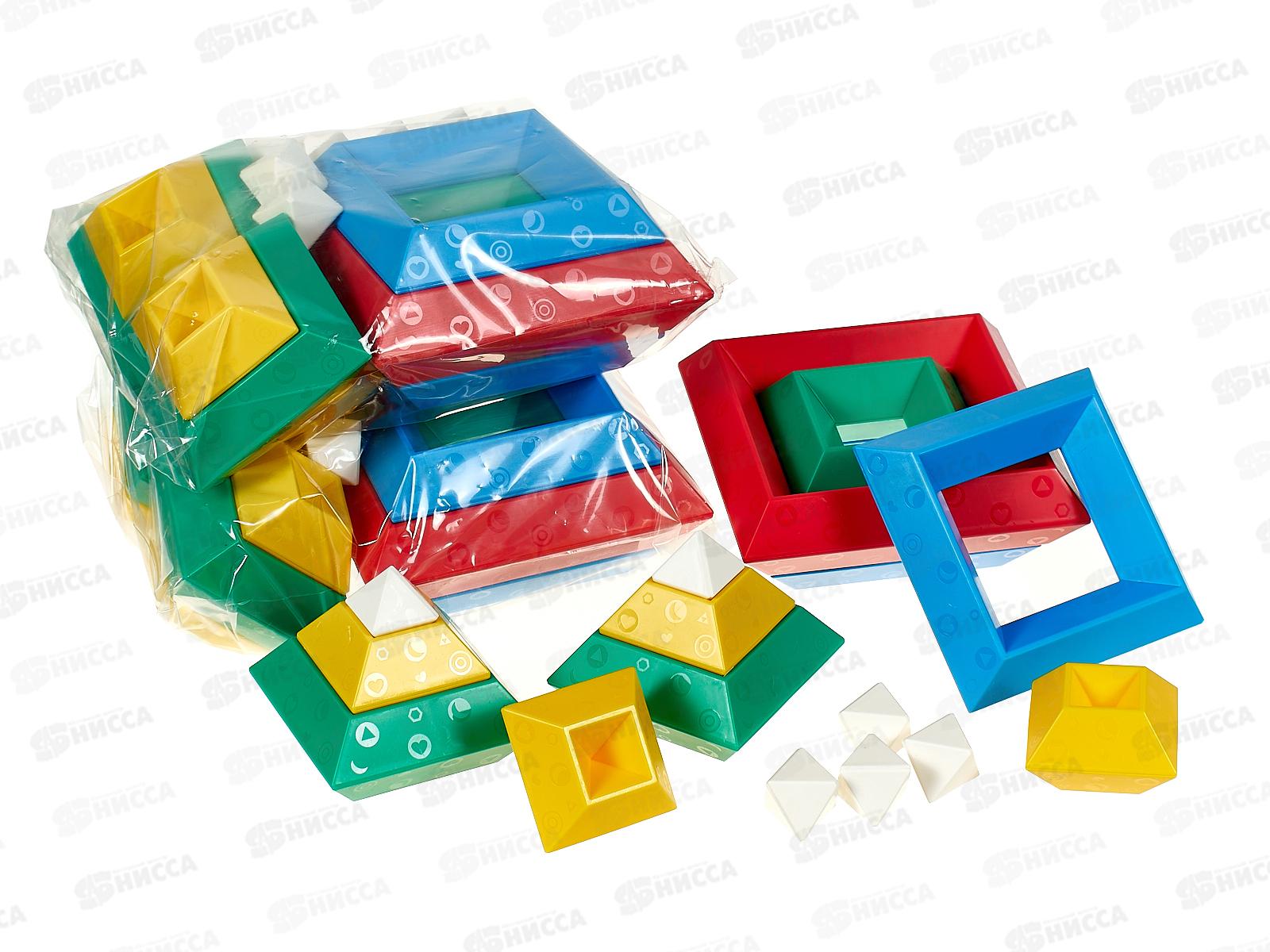 Конструктор 2415434, 48 элементов, в коробке 42,5*7,7*19,9см