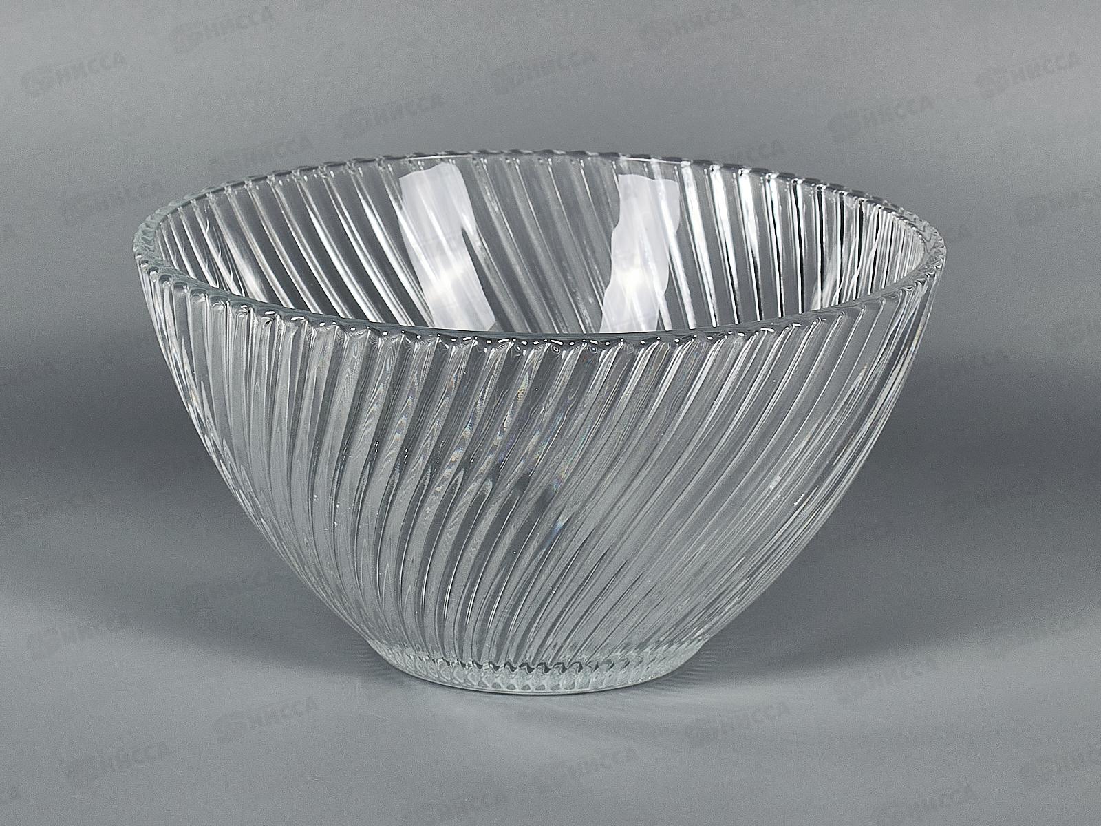 Набор стеклянных салатников 2 шт * 1000мл  280414 *18