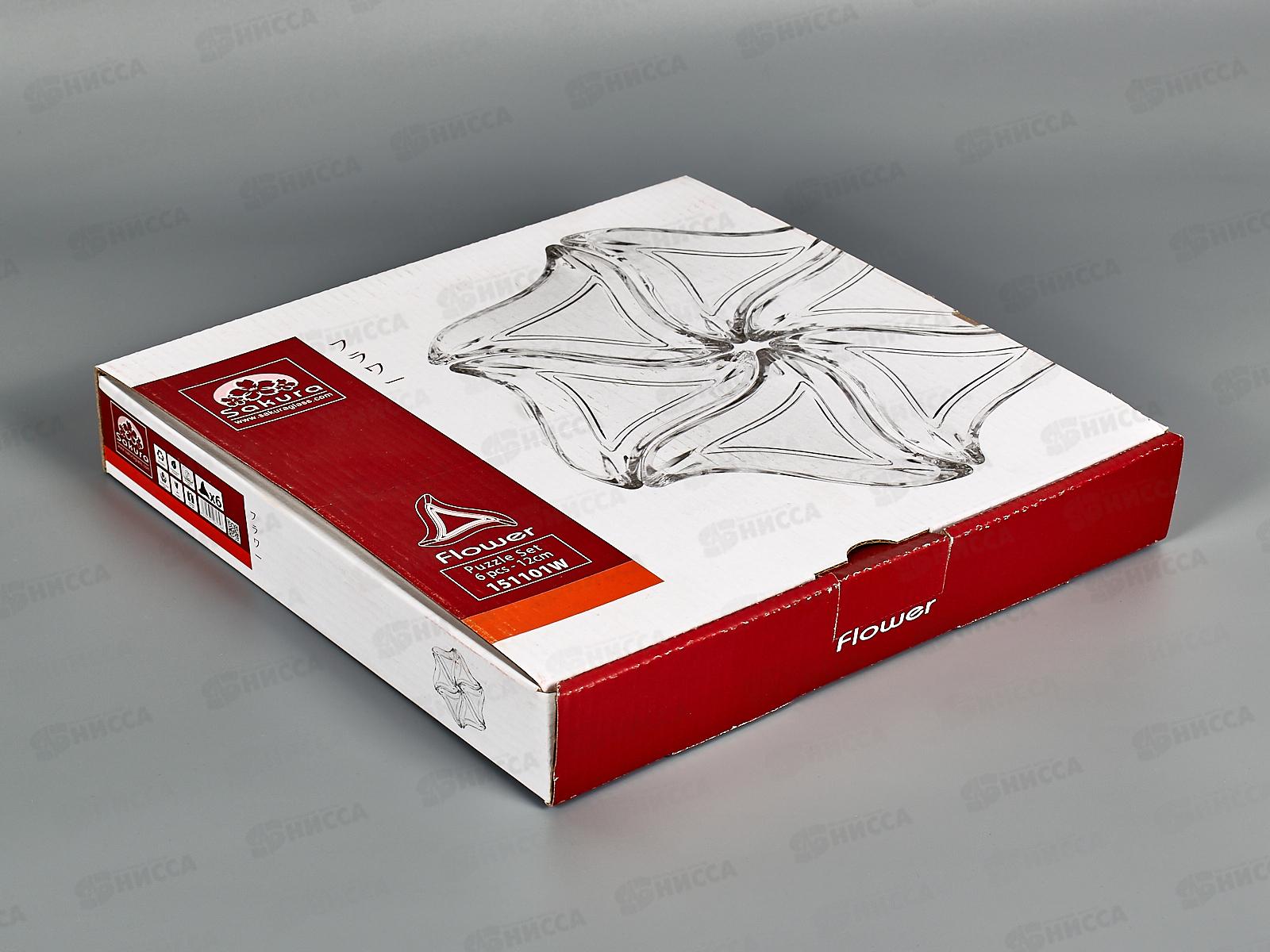 Менажница составная FLOWER из 6 предметов, 151101W