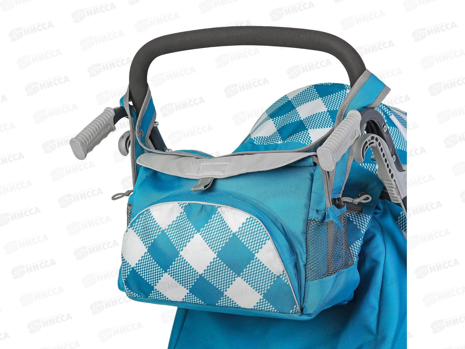 Санки-коляска &quotНика детям 7-4&quot НД7-4/4 капри в клетку