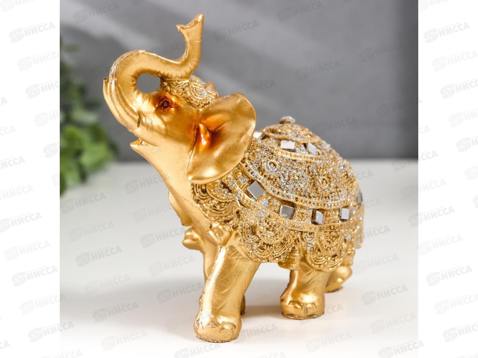 Сувенир &quotСлон в богатой попоне&quot 10*9*5см 2996404