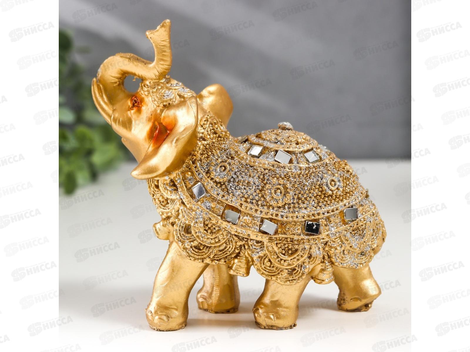 Сувенир &quotСлон в богатой попоне&quot 10*9*5см 2996404