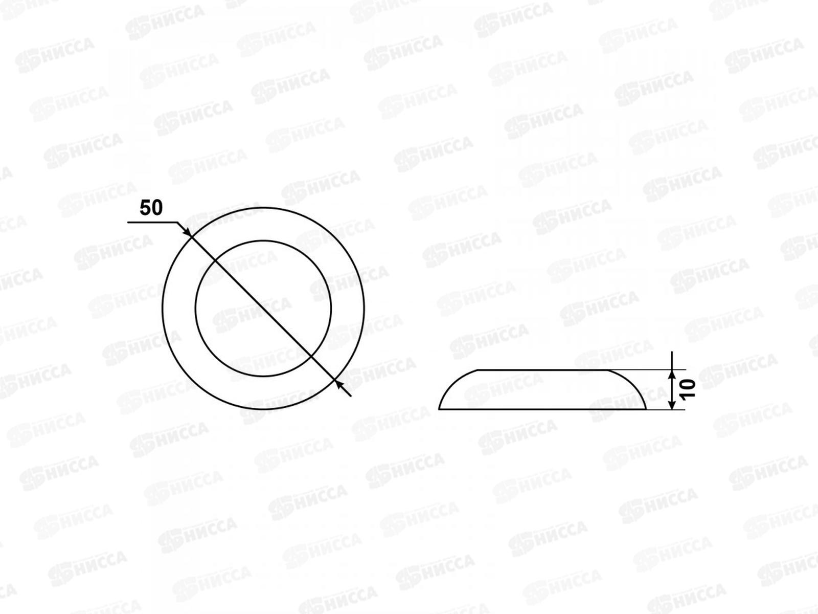 Накладка Алюр для цилиндрового механизма APT ET-R1 CP 3222 хром 204