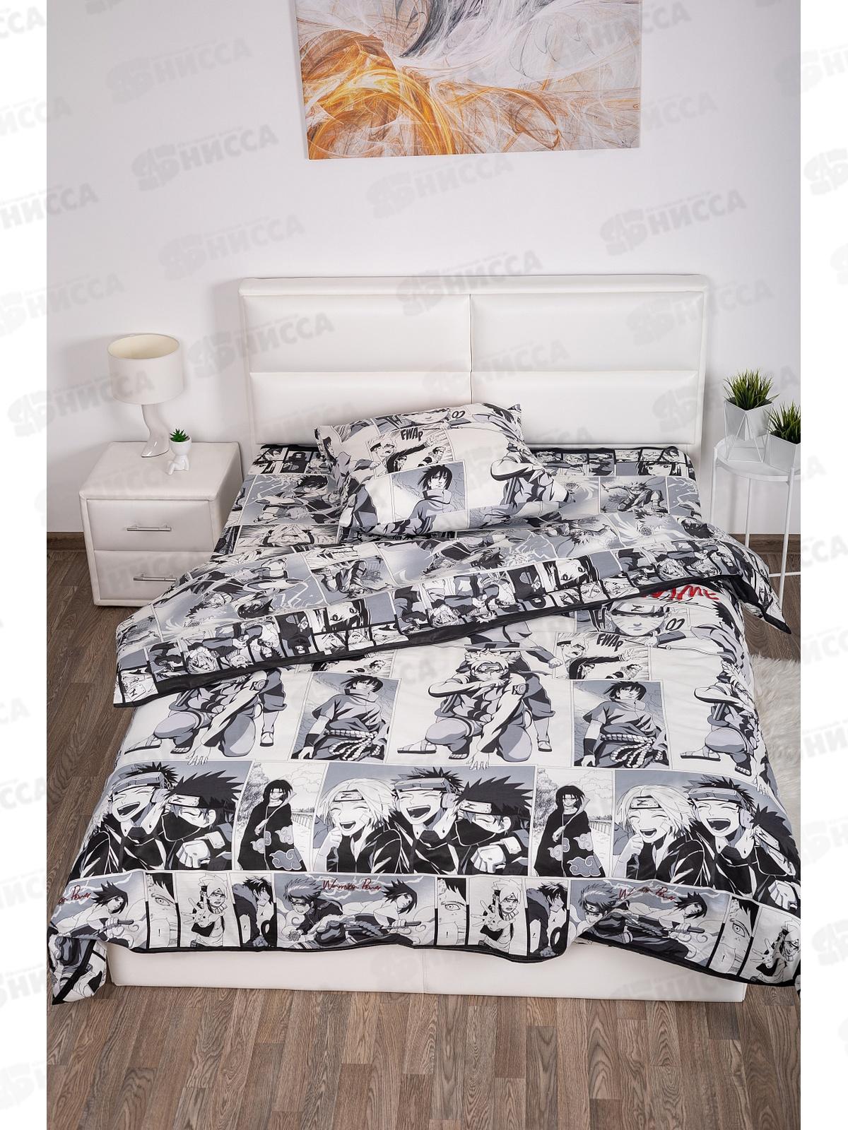 Комплект постельного белья 1.5сп 215*150 бязь наб,пл125 Катана 1 наволочка 70*70