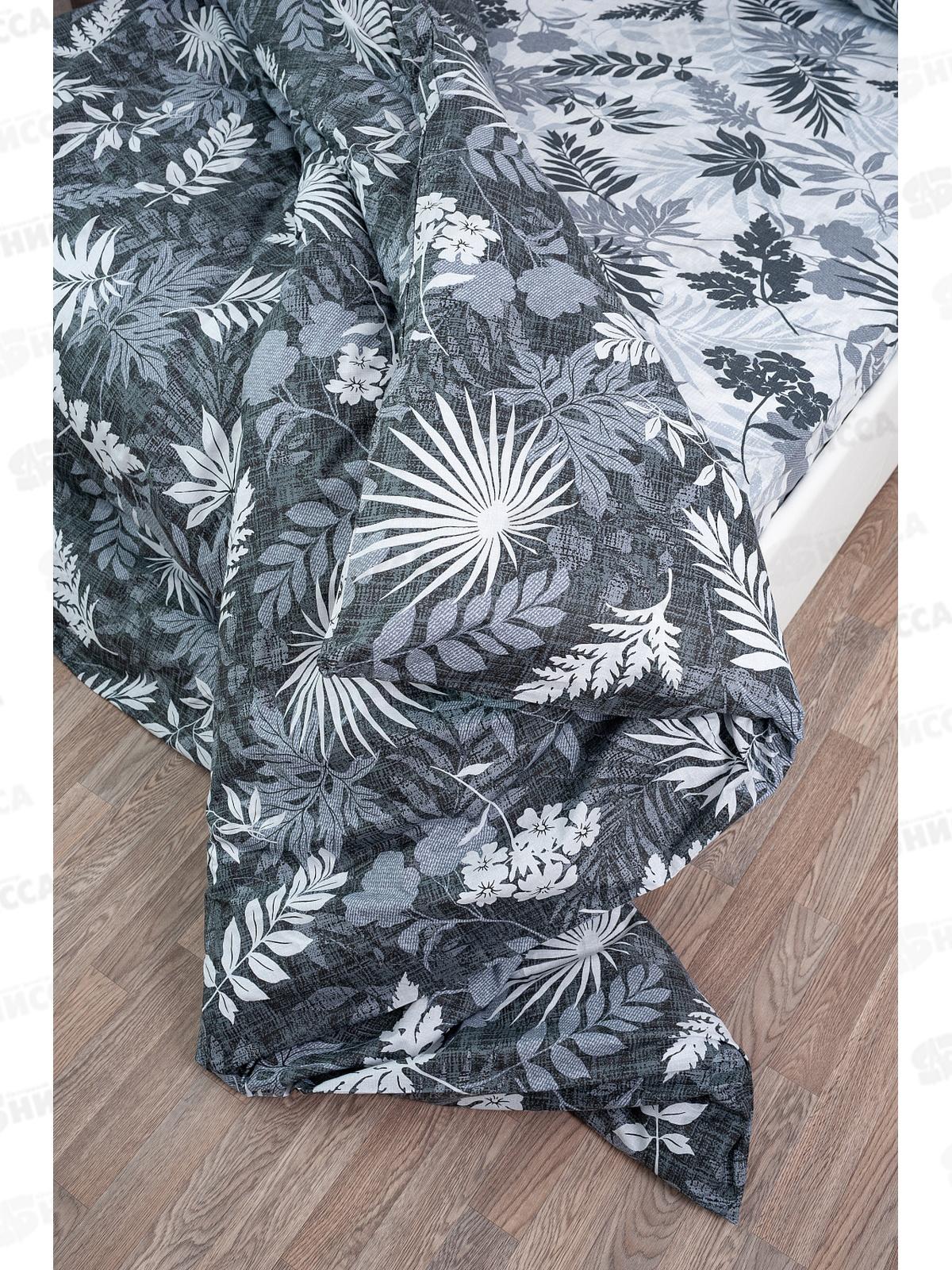 Комплект постельного белья 1,5сп Поплин Икебана