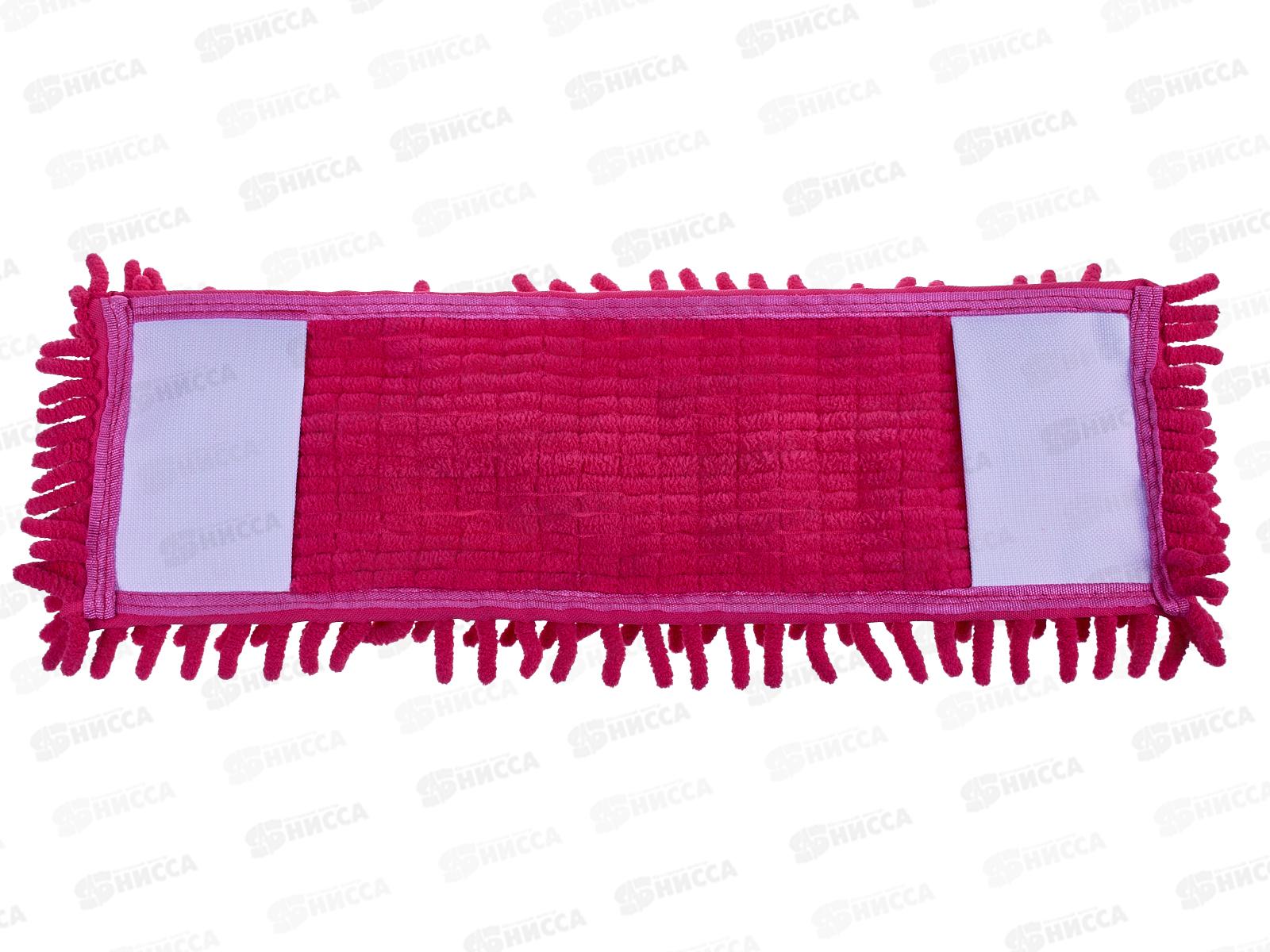 Насадка для швабры HP-RM04 лапша из микрофибры вишневый *20