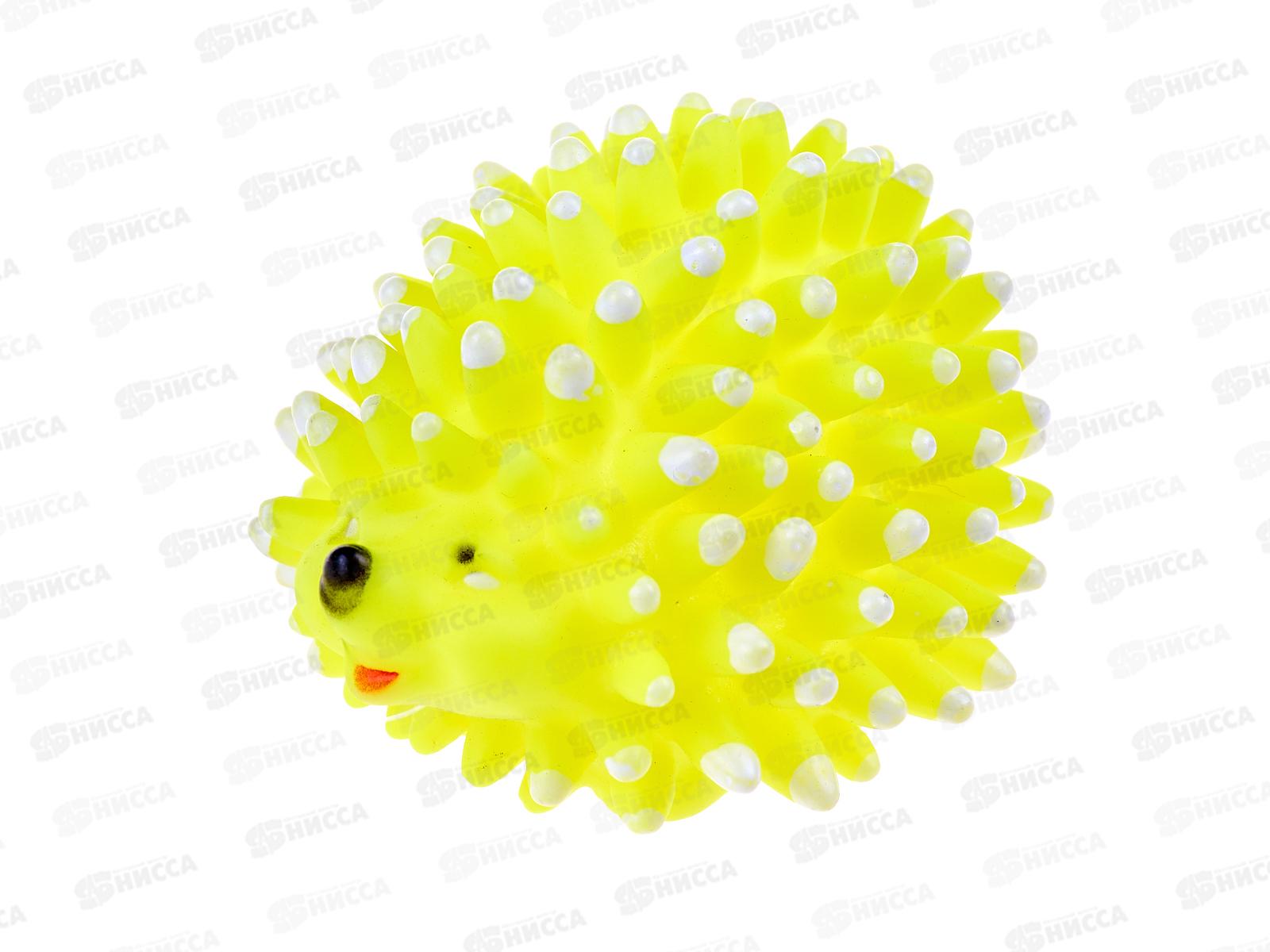 Игрушка для собак &quotЕжик-грызунок&quot с пищалкой (063473)  *12 Ж