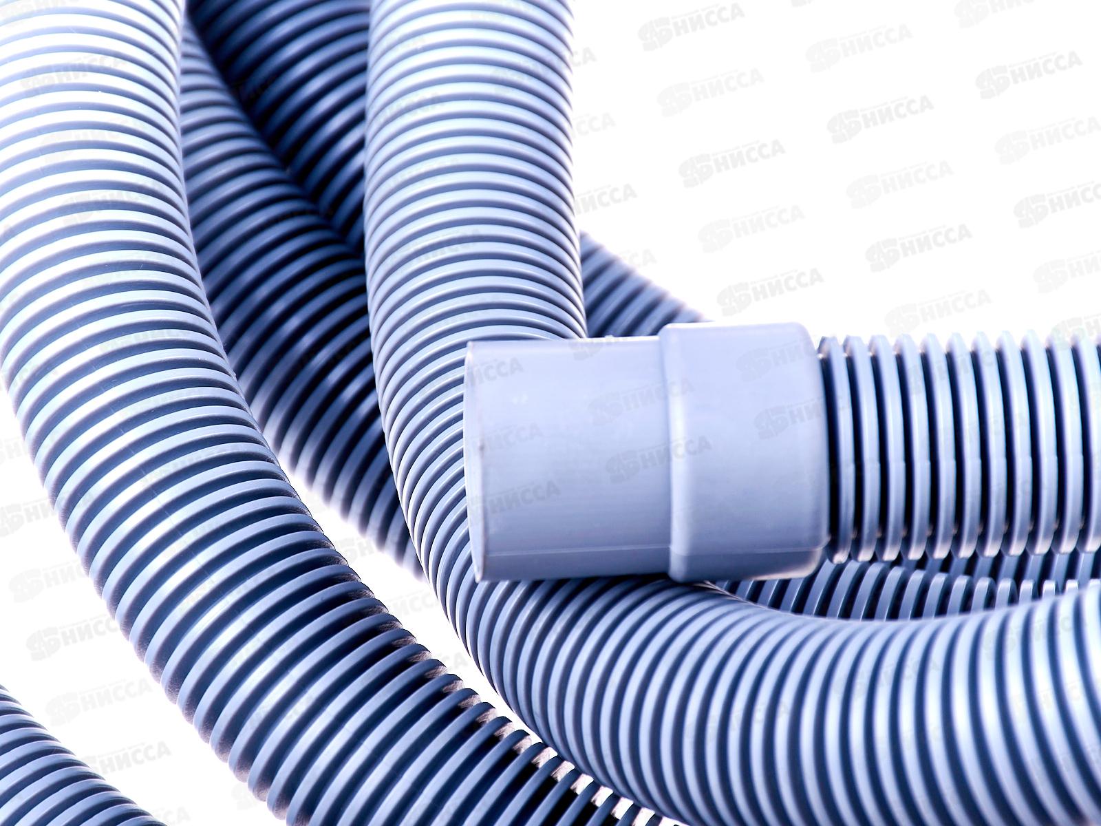 Шланг сливной для стиральной машины 500см, темно-серый, SM501-12-MR *12