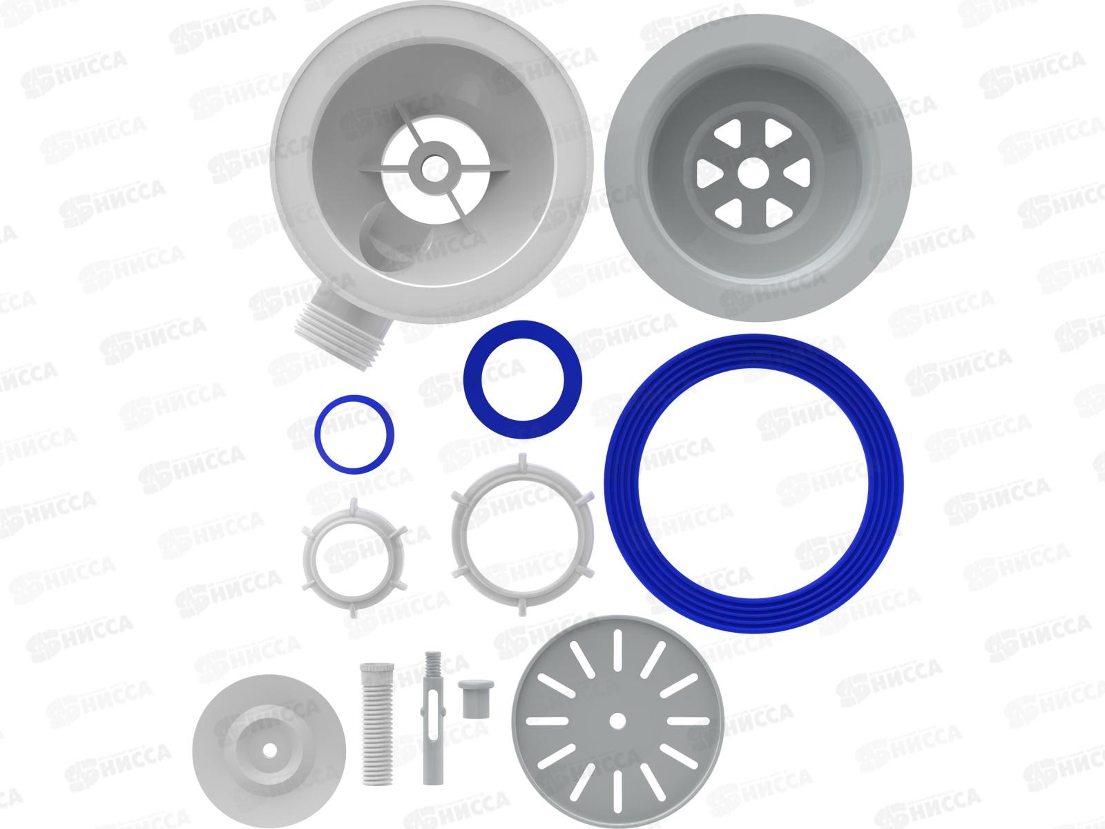Выпуск 3 1/2&quot с пластиковой решеткой с отводом под перелив, PNV250 *40