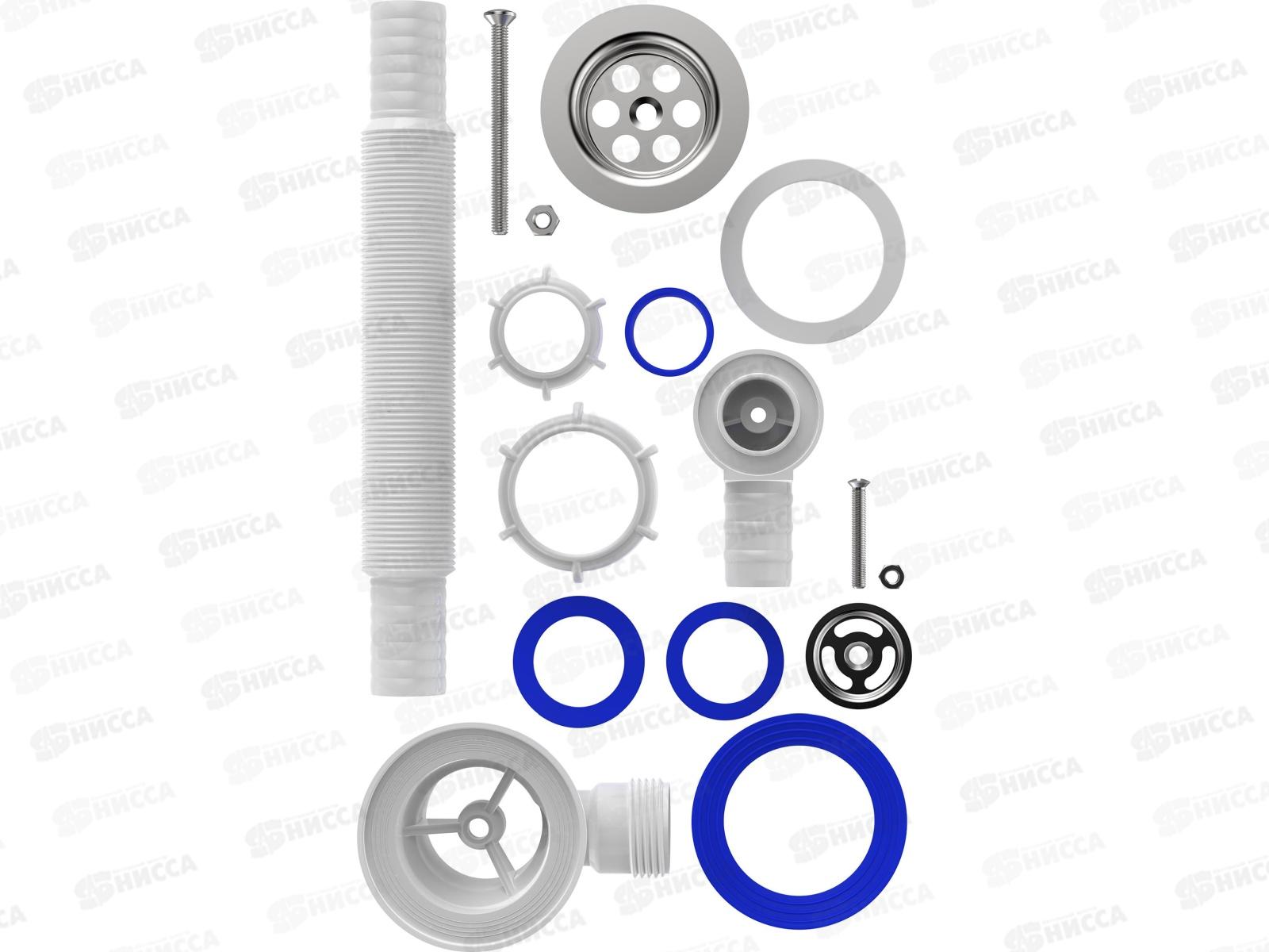 Выпуск 1 1/2&quot с металлической решеткой с круглым переливом, NV105-45-MR *45