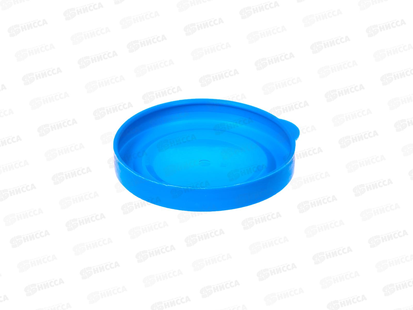 Крышка полиэтиленовая цветная *400  синяя ИНТ