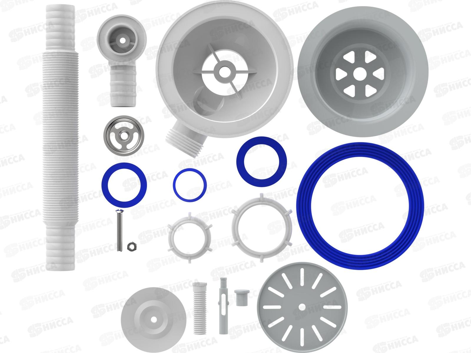 Выпуск 3 1/2&quot с пластиковой решеткой круглым переливом, PNV320-40-MR *40