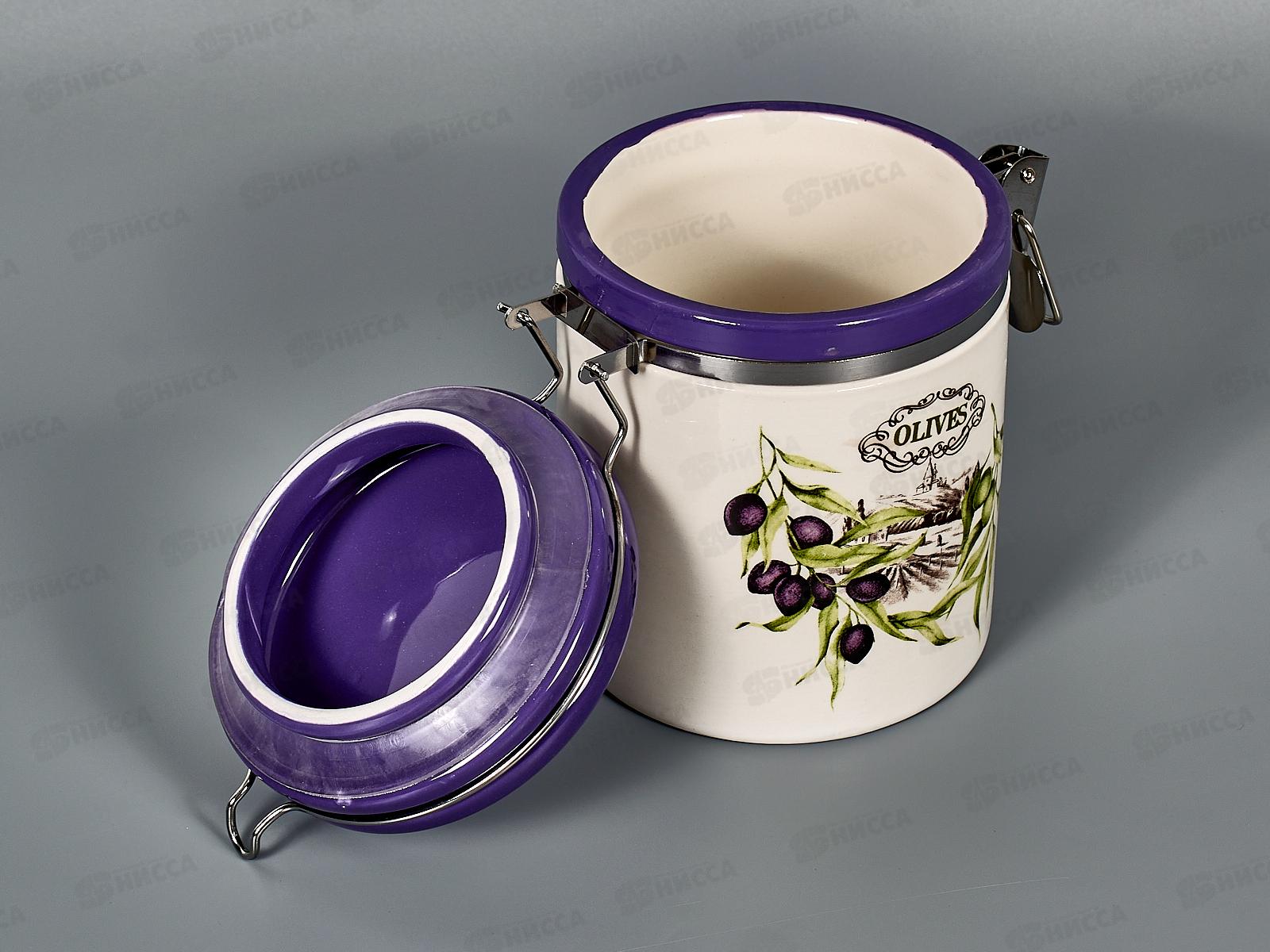 Банки Оливки 750мл с клипсой MFK21030