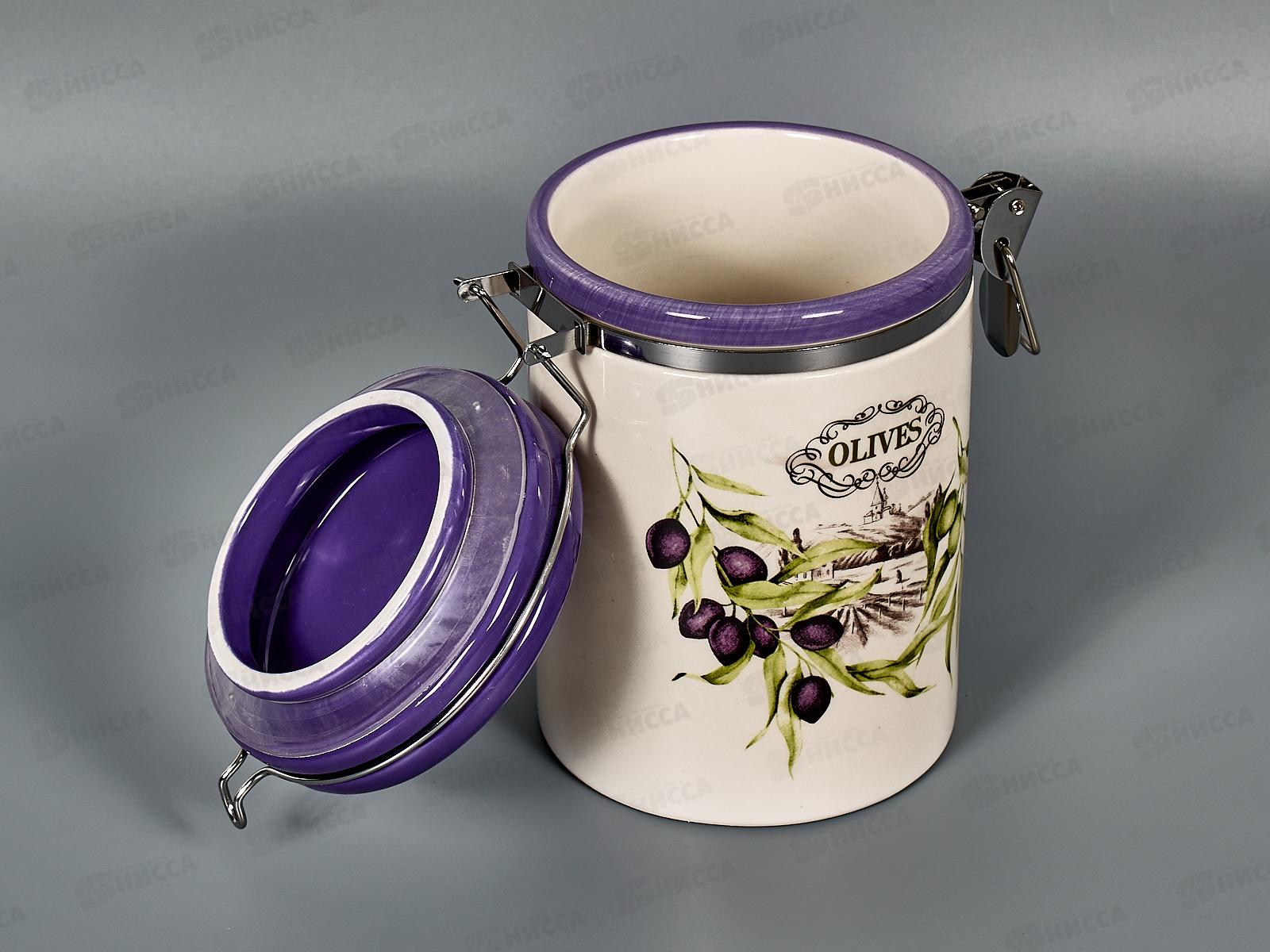 Банки Оливки 900мл с клипсой MFK21031