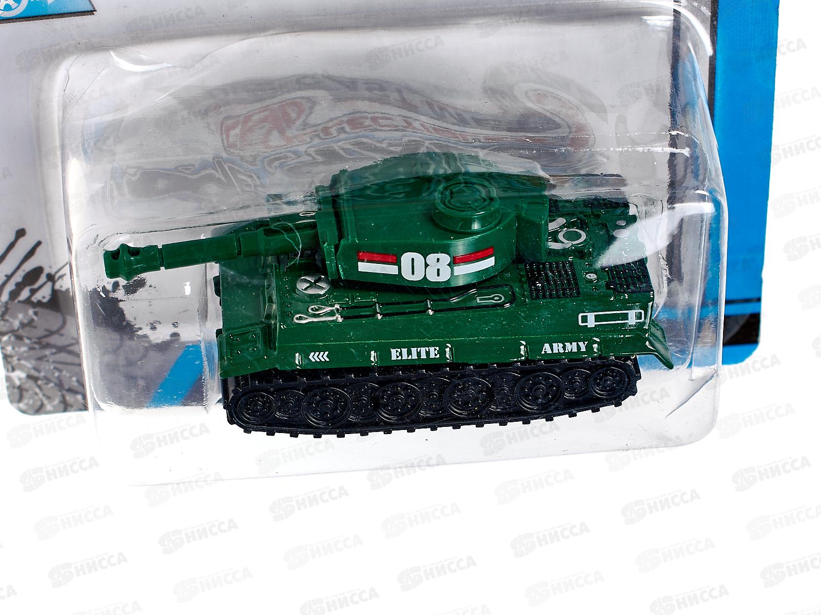 Машинка металл 1:64 &quotВоенная техника&quot 6 ветов 2103194 в блистере